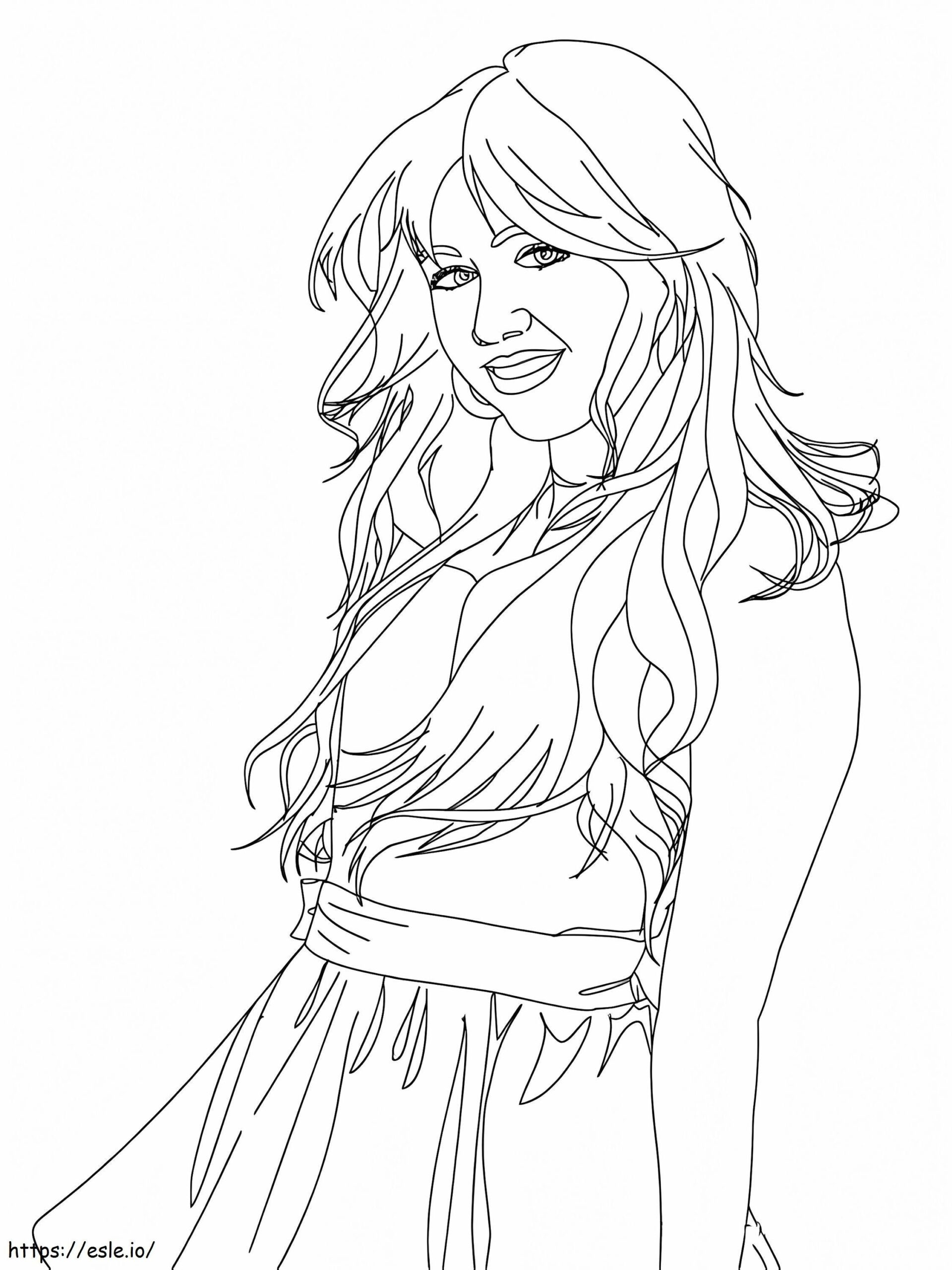 Hannah Montana Coloring Coloring Pages Printable