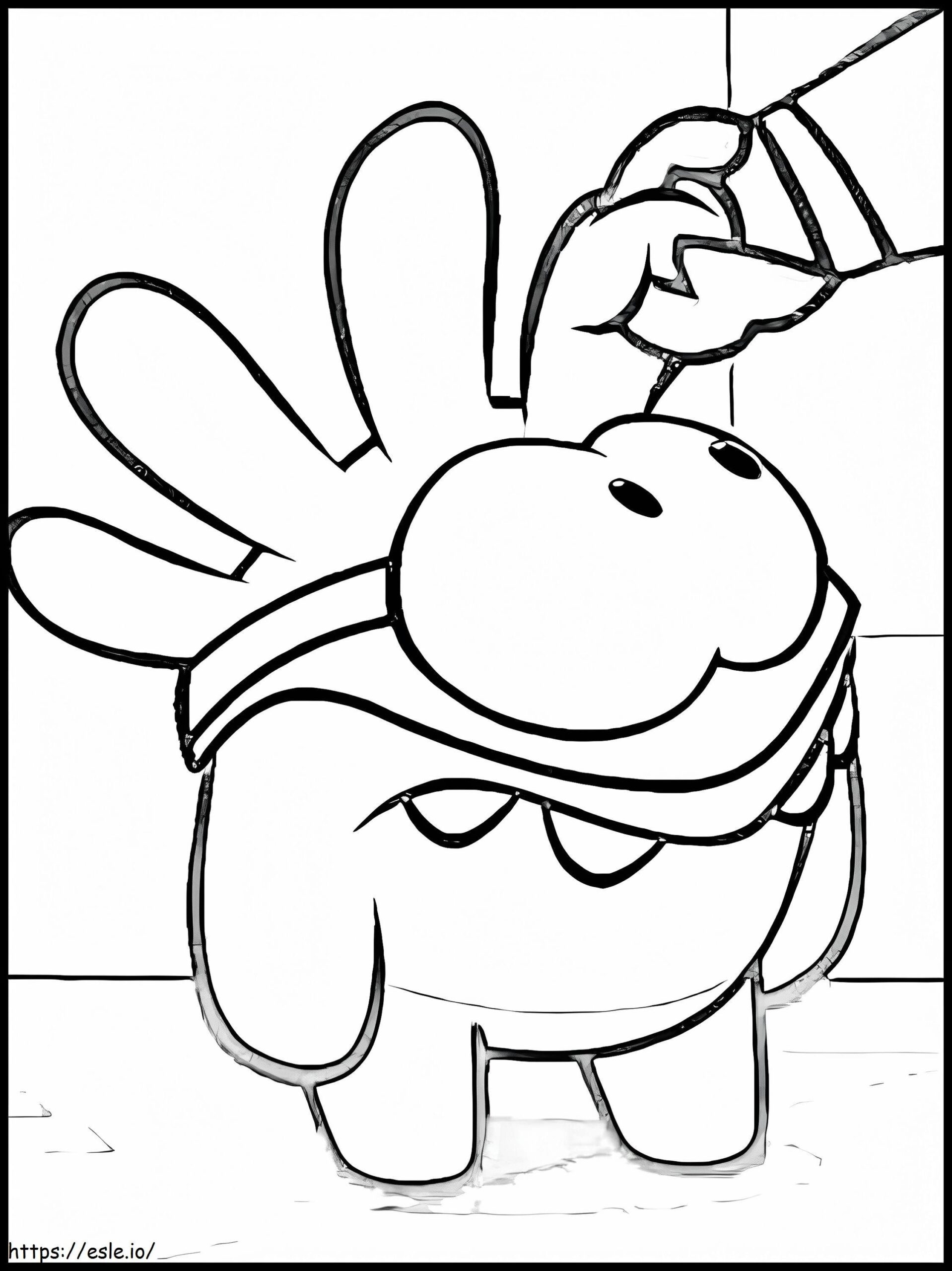 Om Nom Coloring Pages Printable