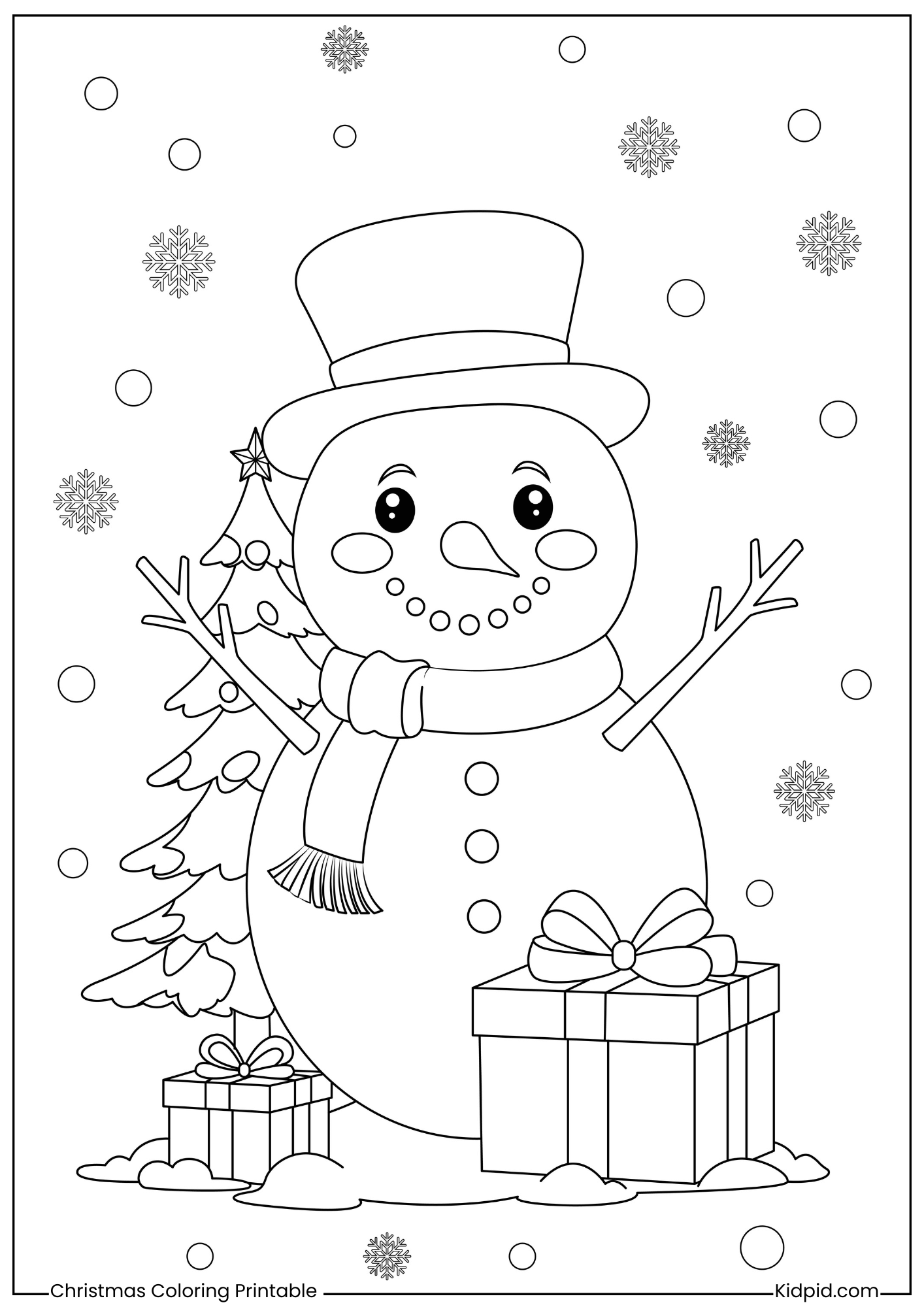 Holiday Coloring Pages To Celebrate Christmas Kidpid