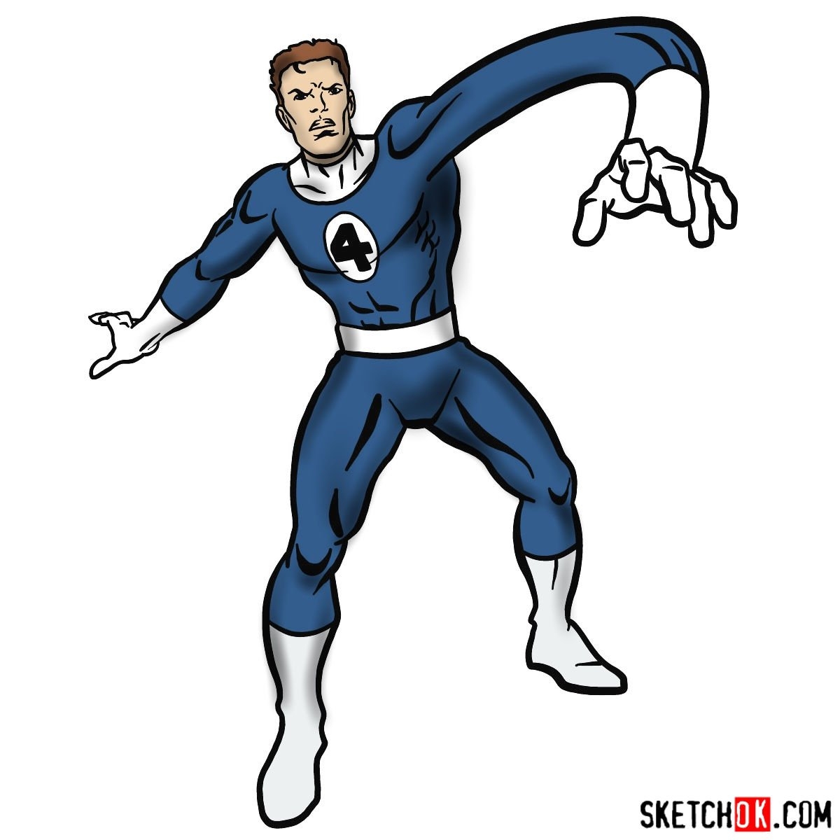 How To Draw Mister Fantastic A Step by Step Guide And Character Insights