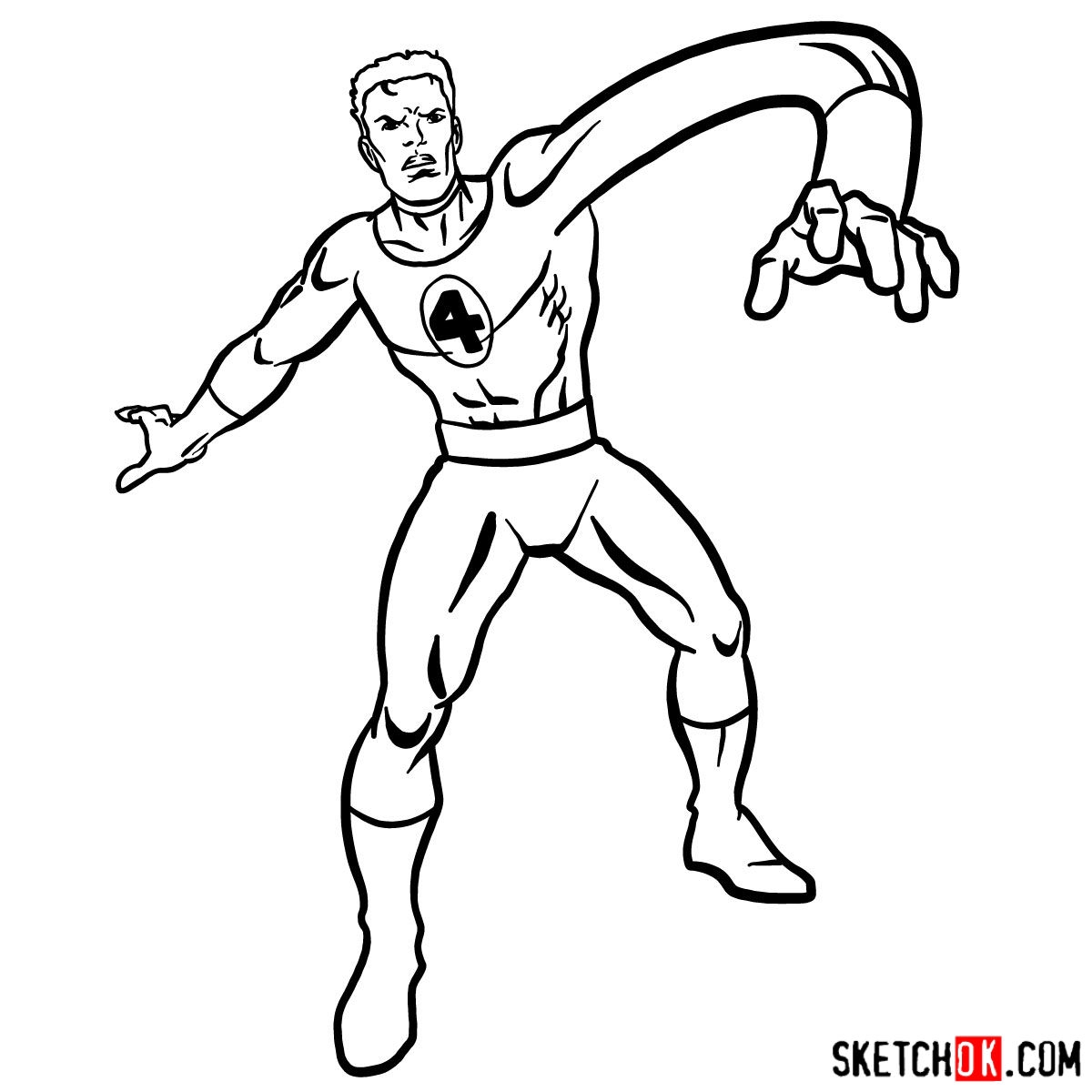 How To Draw Mister Fantastic A Step by Step Guide And Character Insights