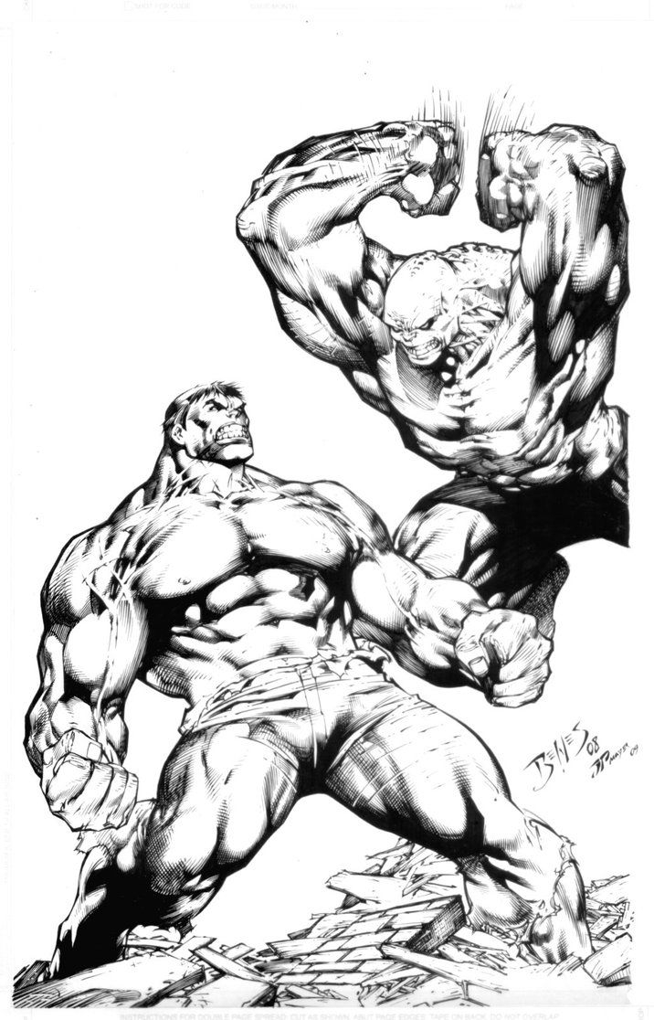 Hulk Pin Up By Ed Benes By JPMayer On DeviantArt