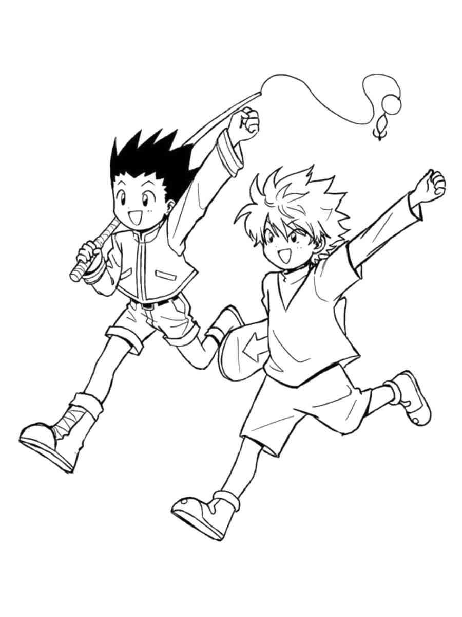 Hxh Coloring Pages