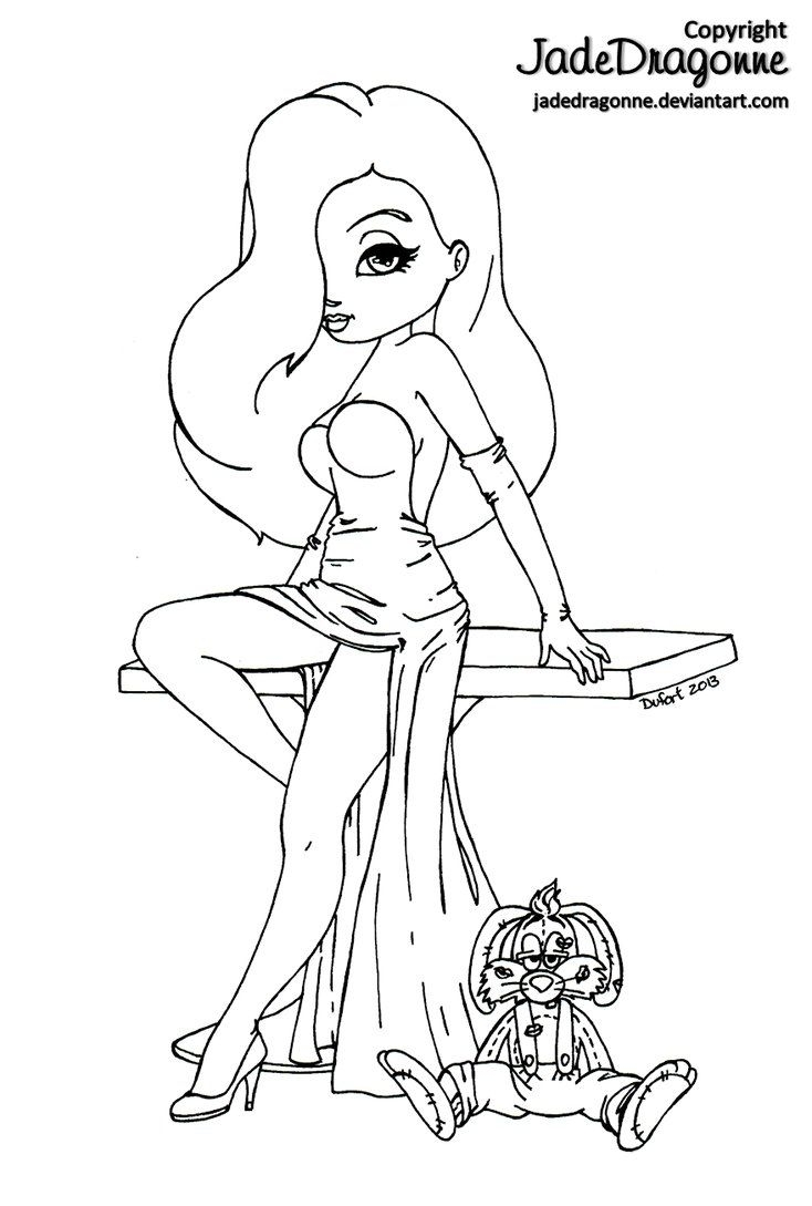 Jessica Rabbit By JadeDragonne