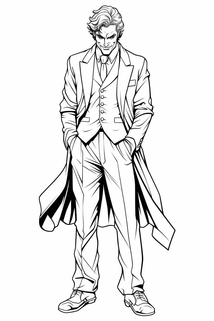 Joker Coloring Pages 100 Free Printables 