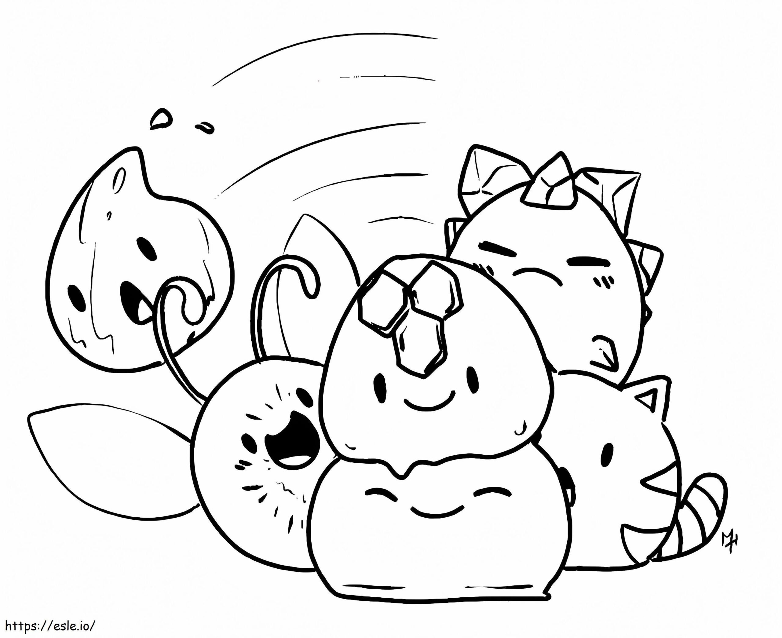 Slime Rancher 2 Coloring Page Printable