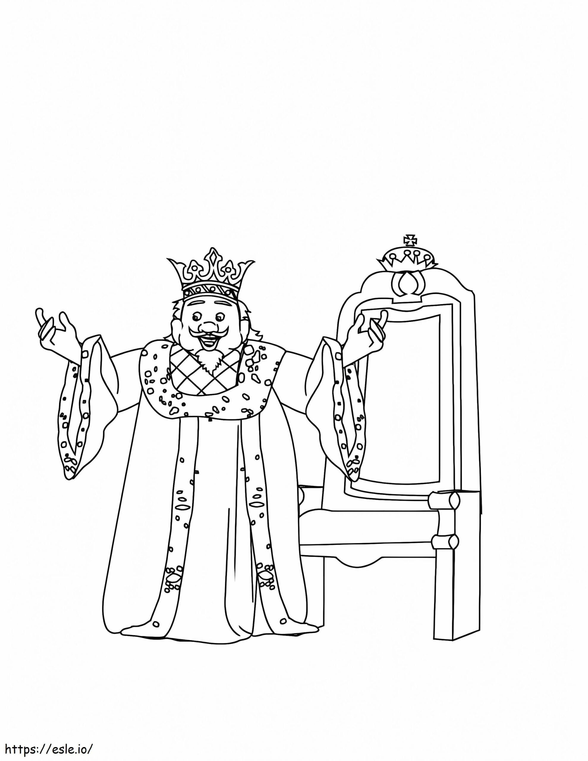 King Jehoshapat Coloring Page