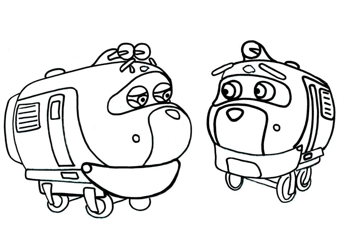 Koko From Chuggington Coloring Page Printable