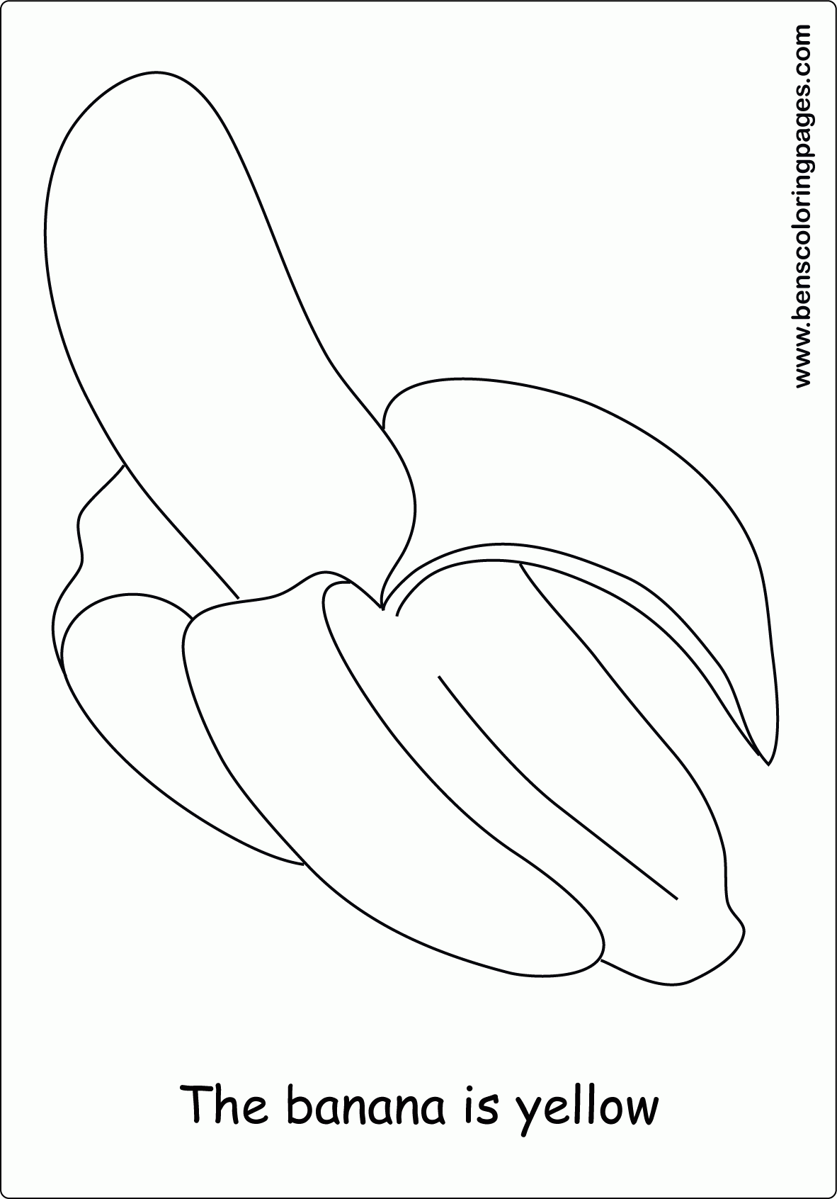 Learning The Color Yellow For Kids Page
