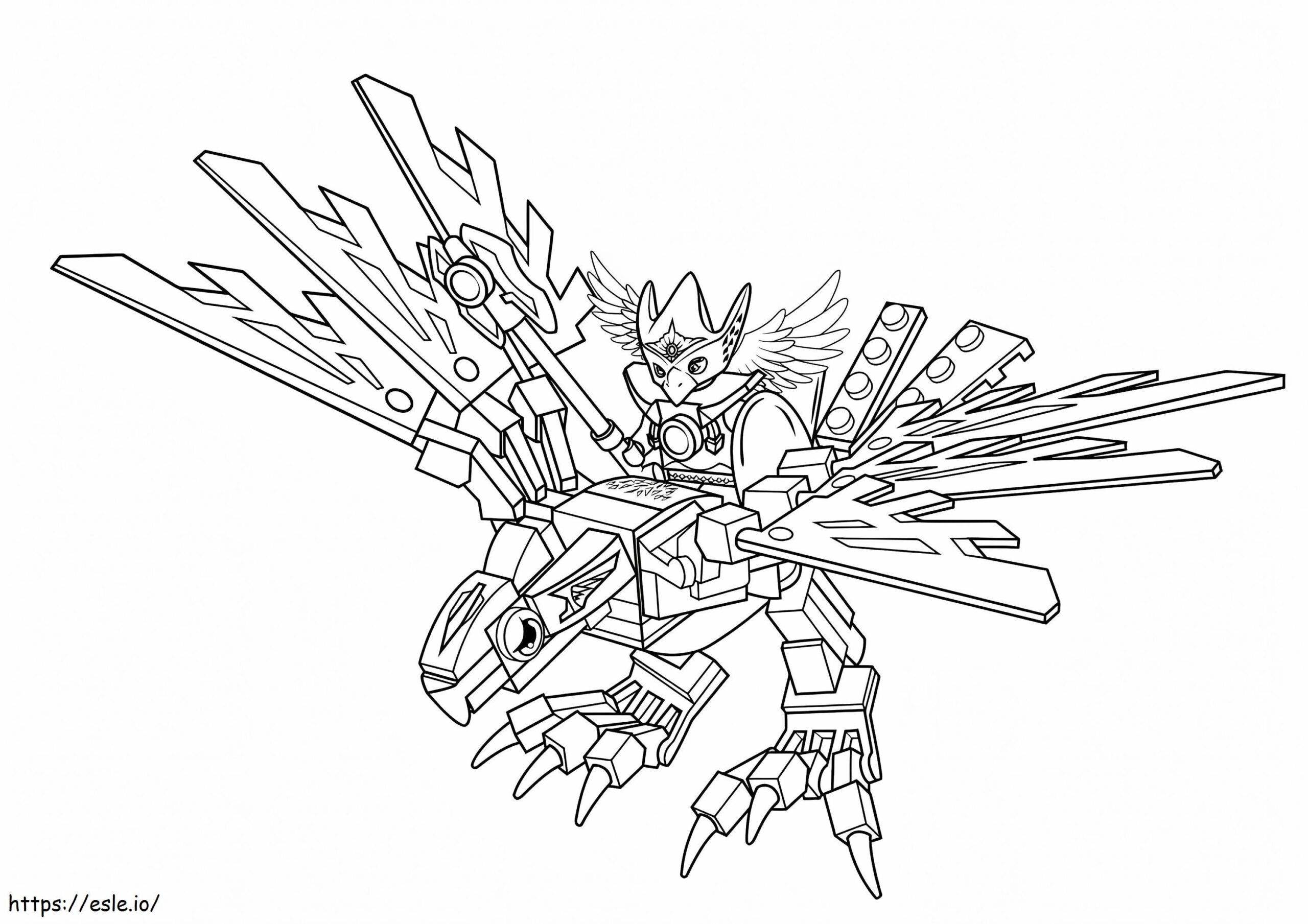 Lego Chima Eagle Legend Beast Coloring Page