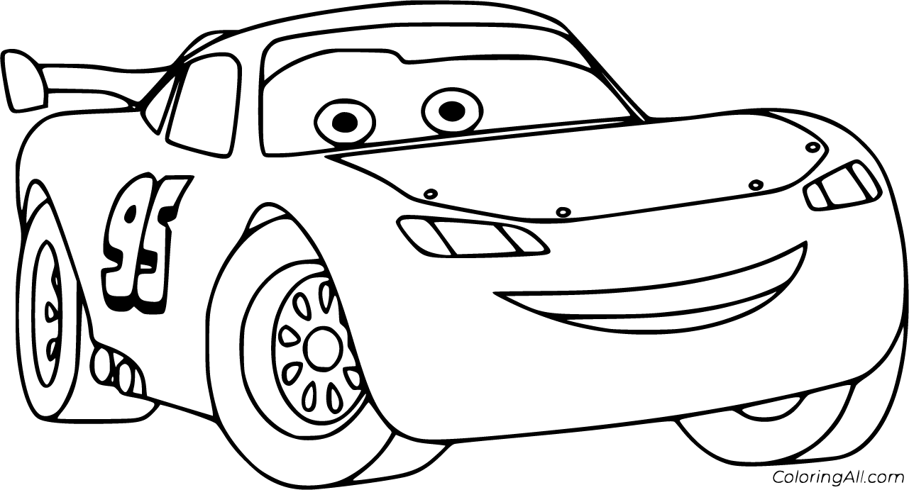 Lightning Mcqueen Coloring Pages Printable