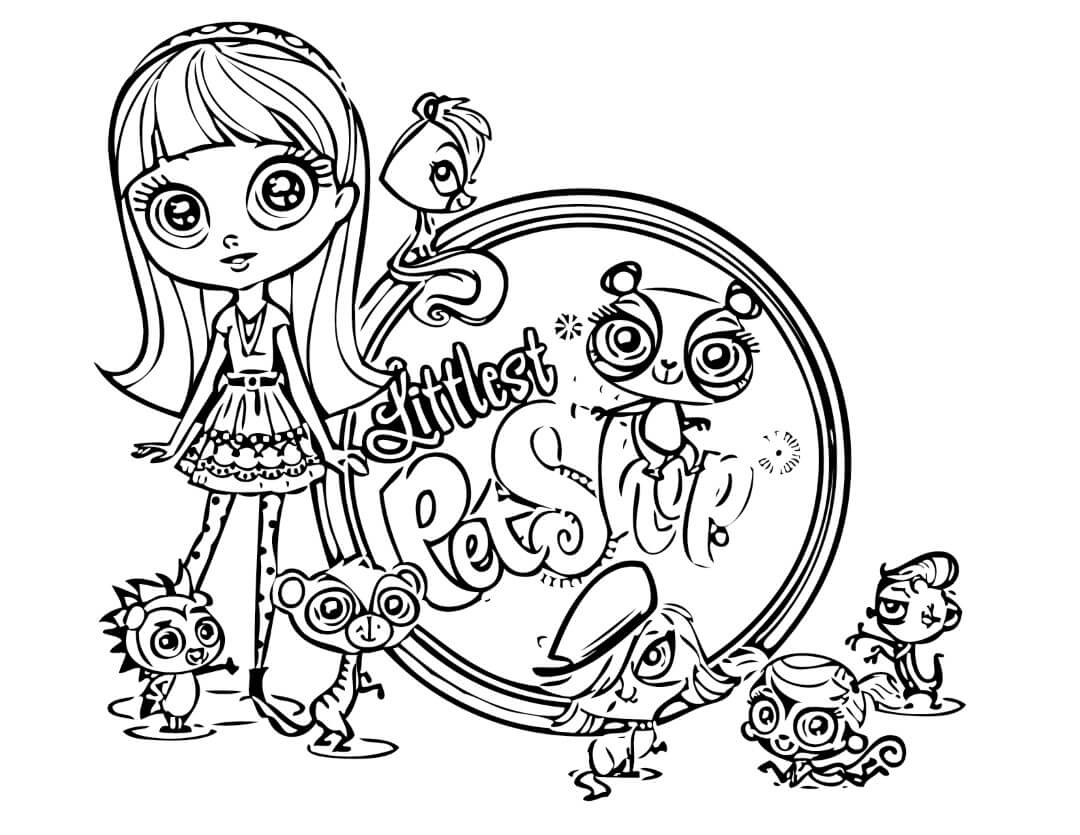Littlest Pet Shop Coloring Pages Printable Coloring Pages FREE