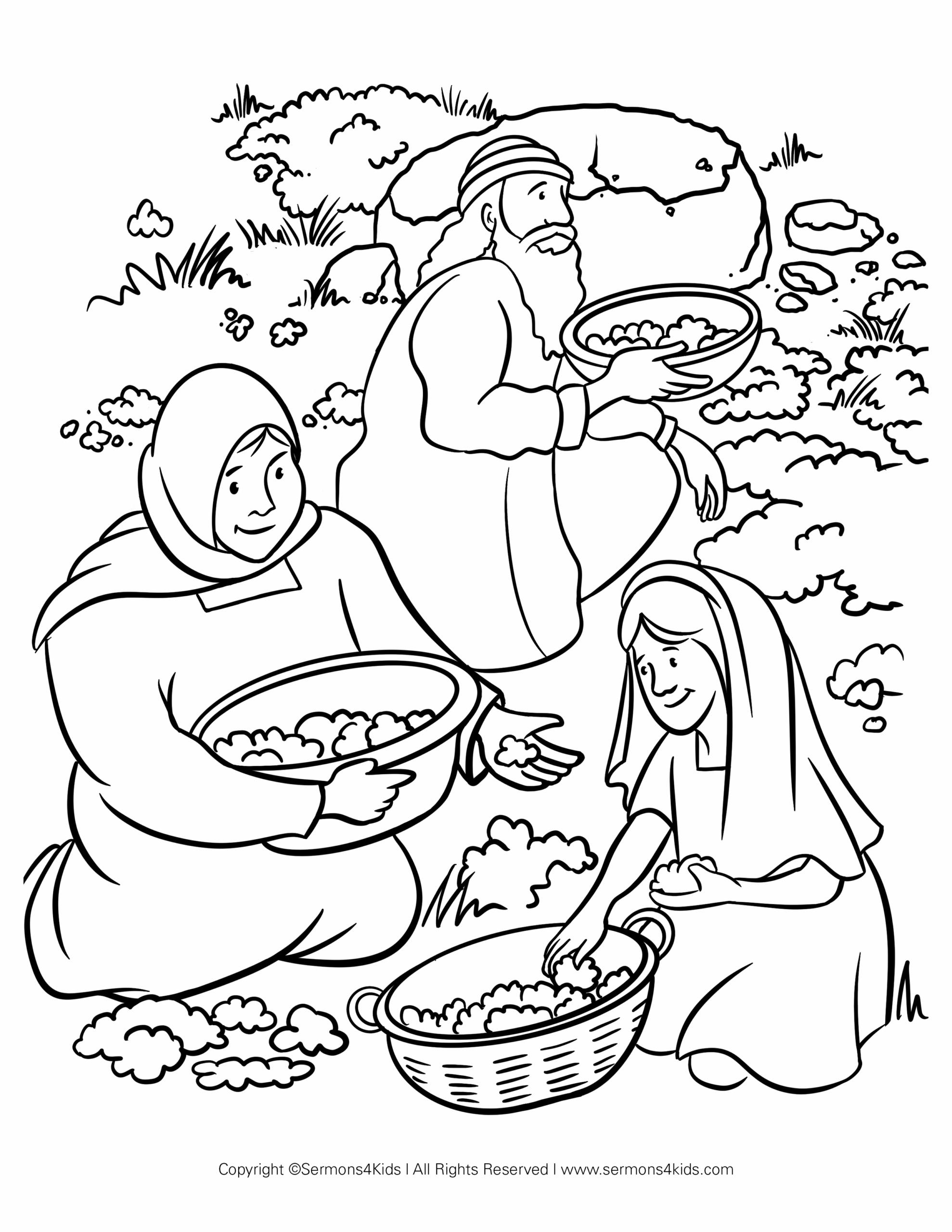 Manna From Heaven Children s Sermons From Sermons4Kids Sermons 