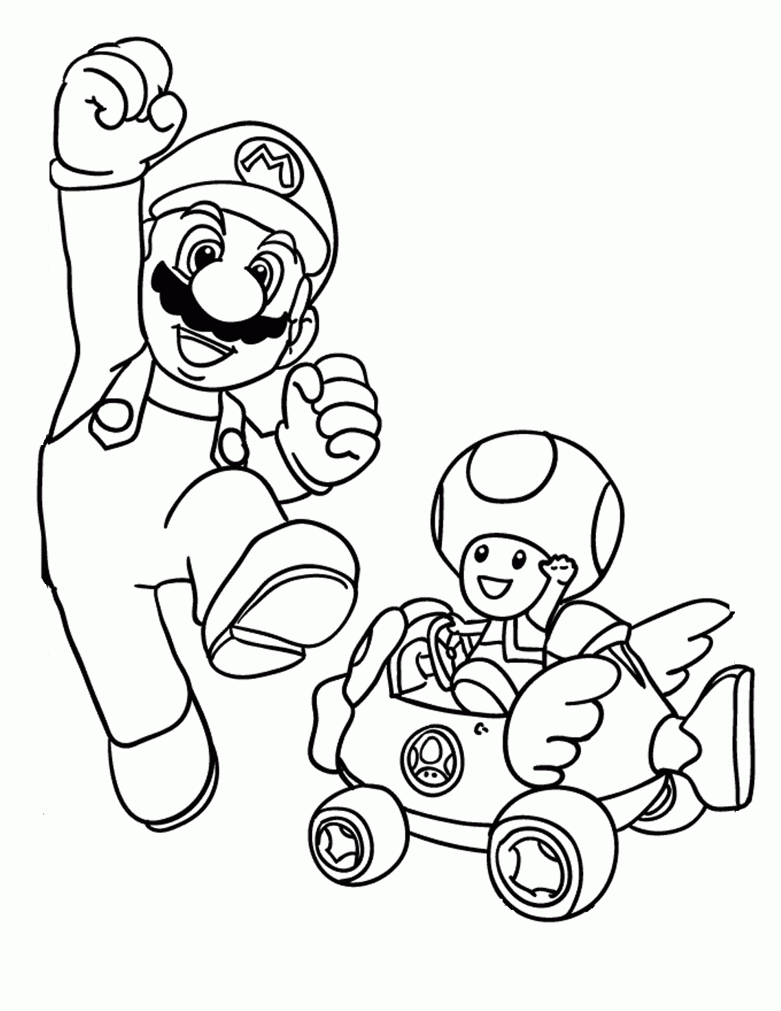 Mario Coloring Pages Coloring Pages Printable
