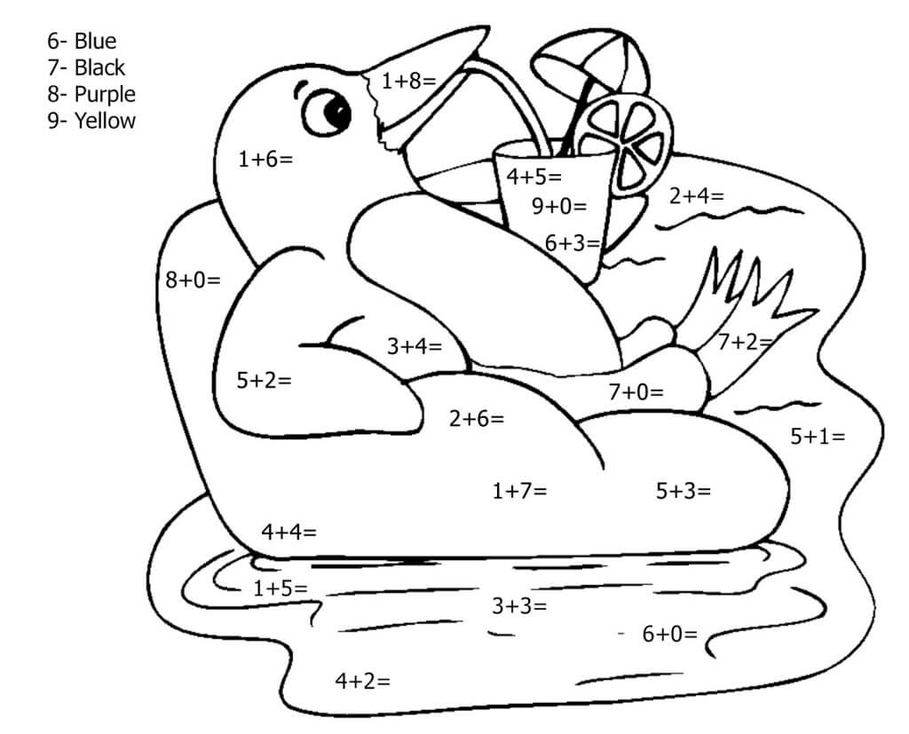 Math Coloring Coloring Pages Printable