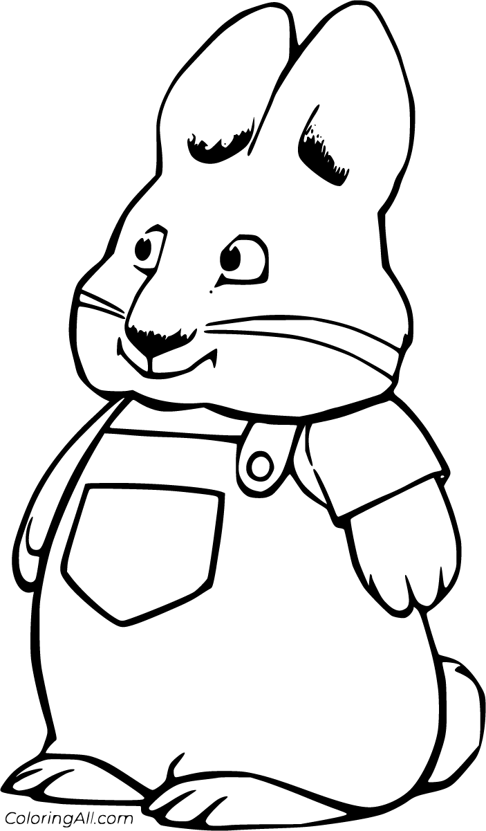 Max And Ruby Coloring Pages 33 Free Printables ColoringAll