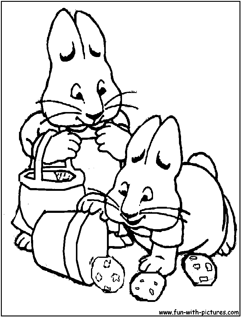 Max And Ruby Coloring Pages Free Printable Colouring Pages For Kids To Print And Color In