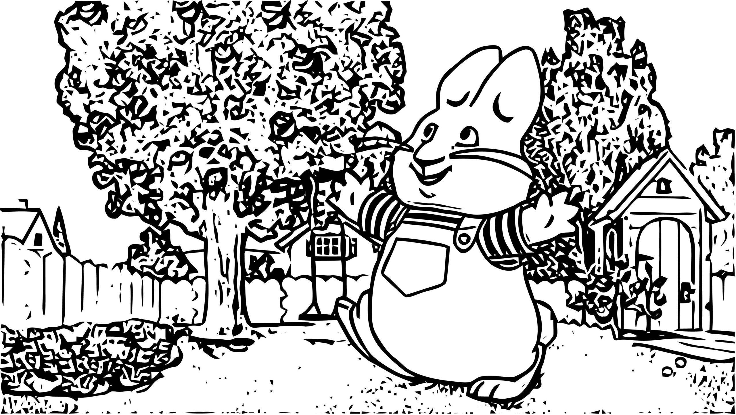 Max And Ruby Coloring Pages Printable
