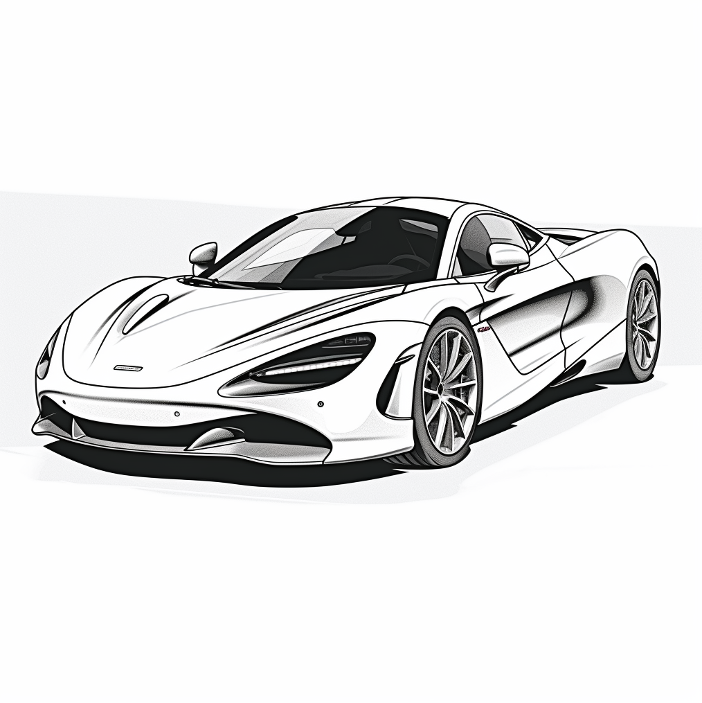 Mclaren Coloring Page Free PDF Printables 