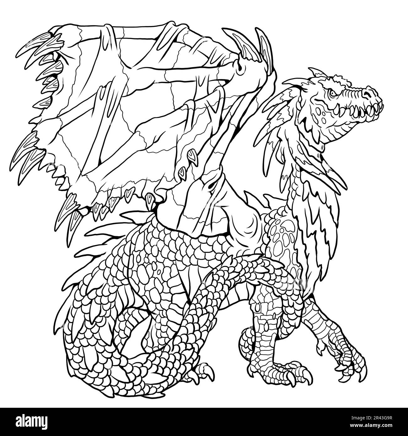 Mythical Creatures Coloring Pages Printable