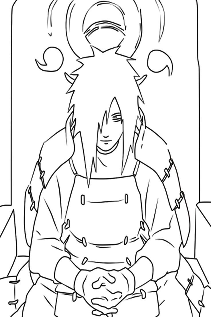 Naruto Para Colorir