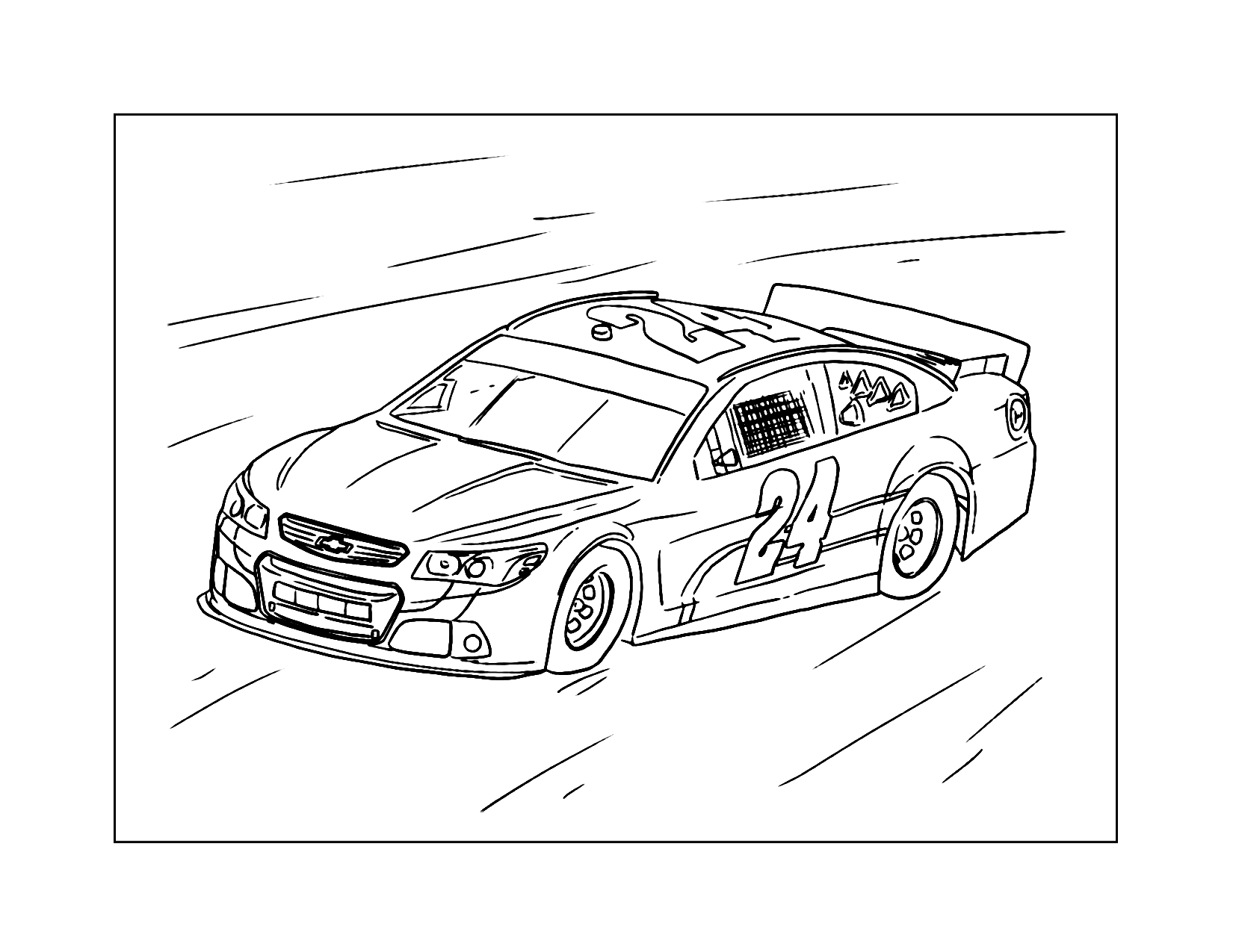 Nascar Coloring Pages Printable Coloring Pages FREE