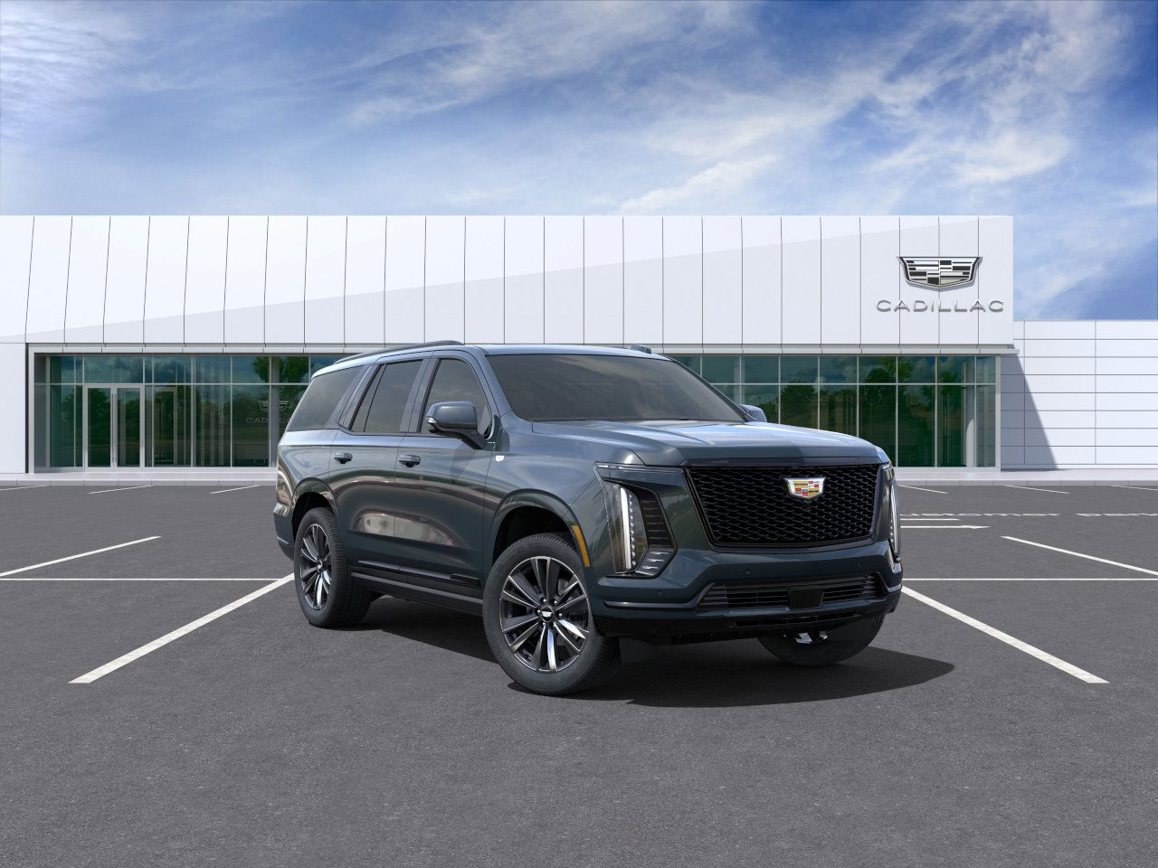 New 2025 Cadillac Escalade 4WD Sport SUV In Austin 1GYS9FRL7SR132096 Covert Auto Group
