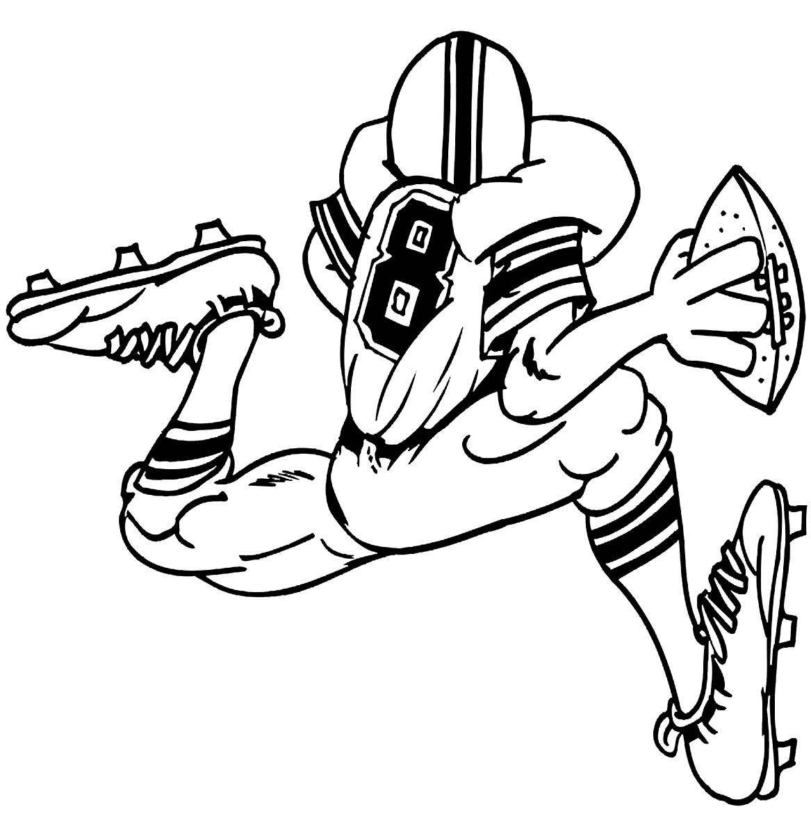 Print Odell Beckham Jr. Coloring Page
