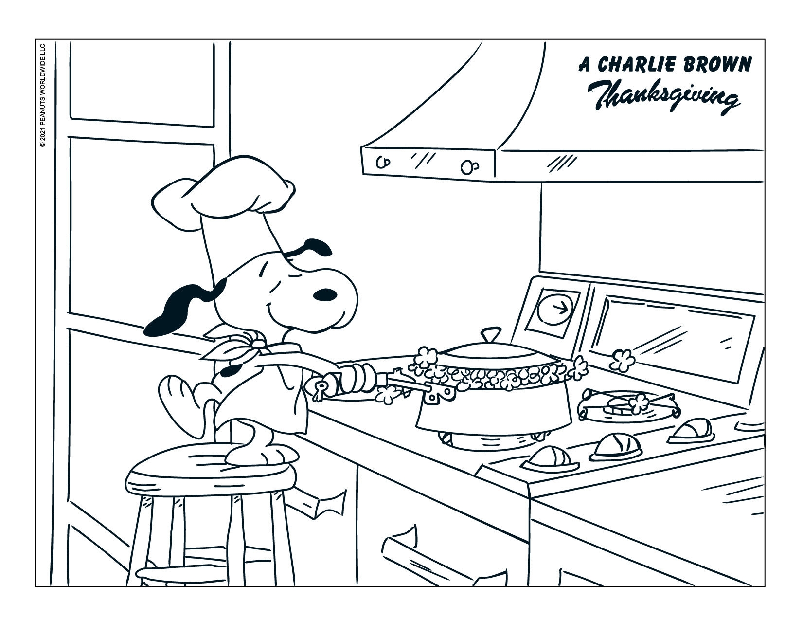 Snoopy Coloring Coloring Pages Printable