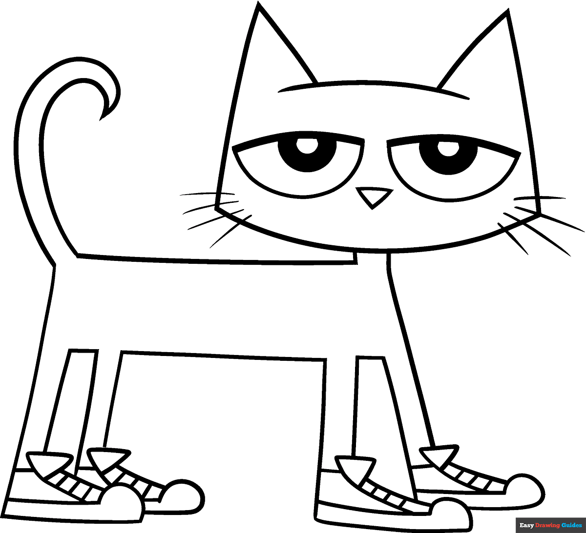 Pete The Cat Coloring Pages Printable
