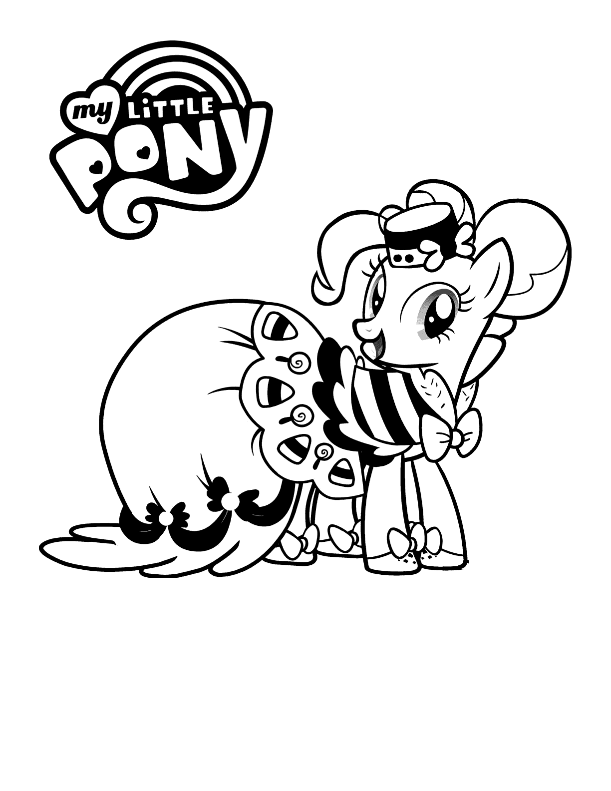 Pinkie Pie Coloring Pages Printable Coloring Pages FREE