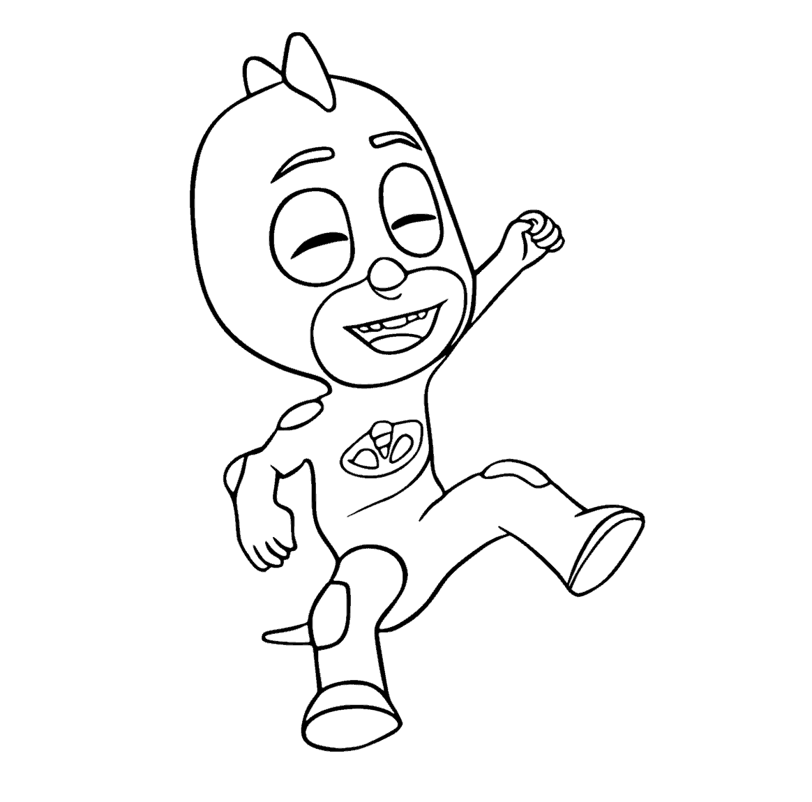 PJ Masks Coloring Pages Artsy Pretty Colors