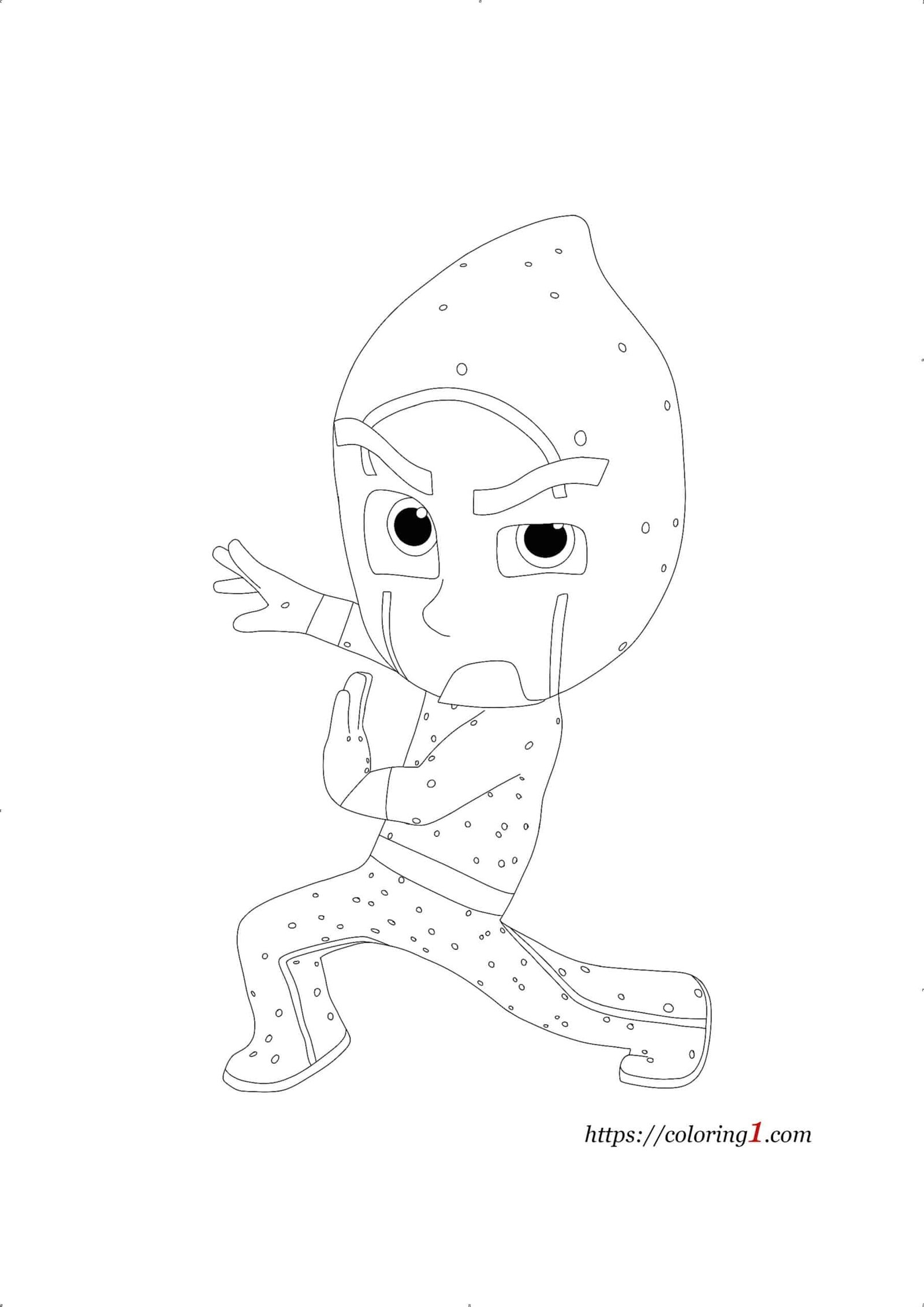 Pj Masks Night Ninja Coloring Pages 2 Free Coloring Sheets 2021 