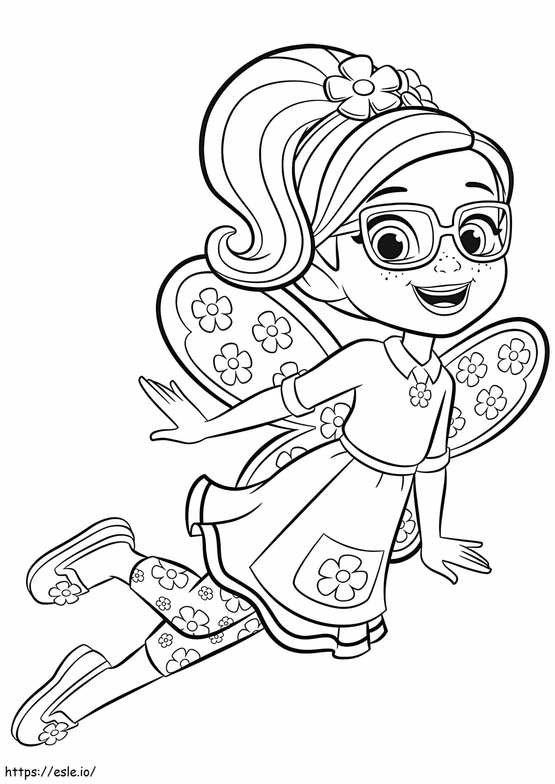 Poppy From Butterbeans Cafe 1 Coloring Page