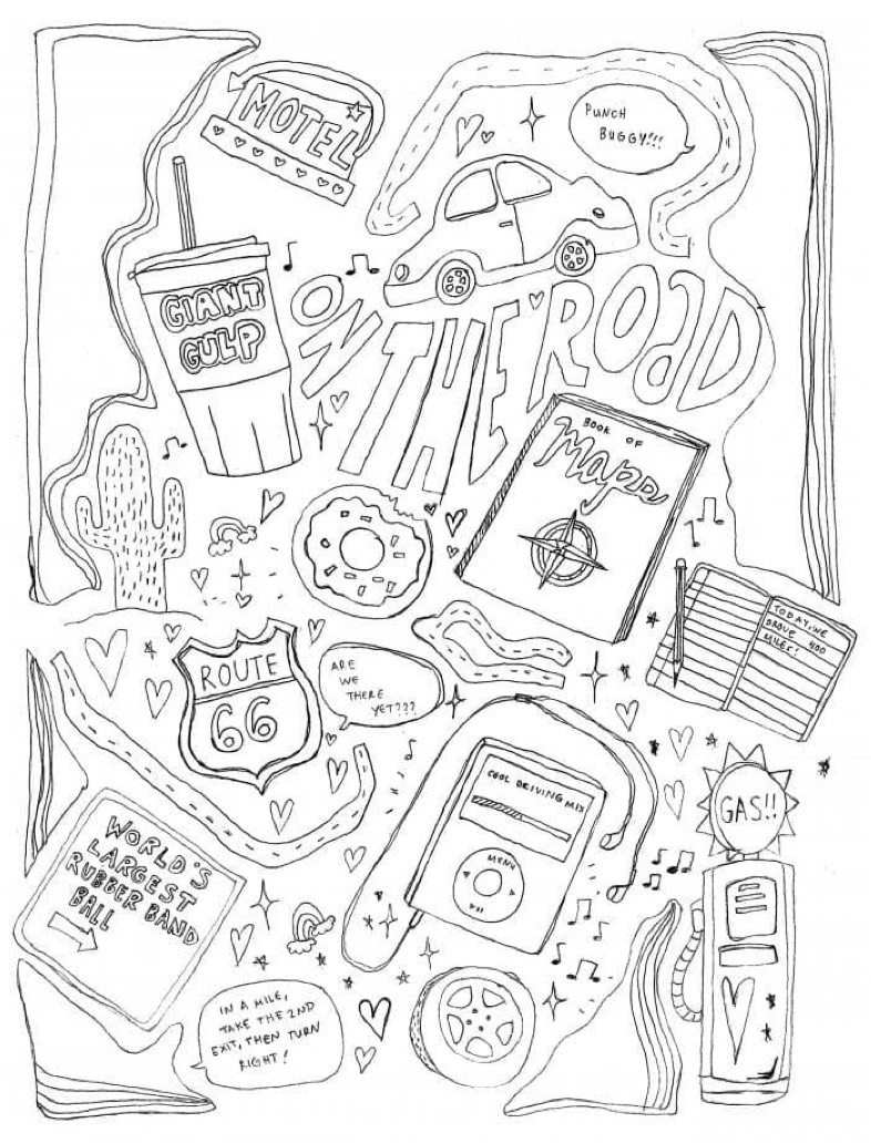  PREPPY COLORING SHEETS WITH COLORS AT THE BOTTOM Notability Gallery