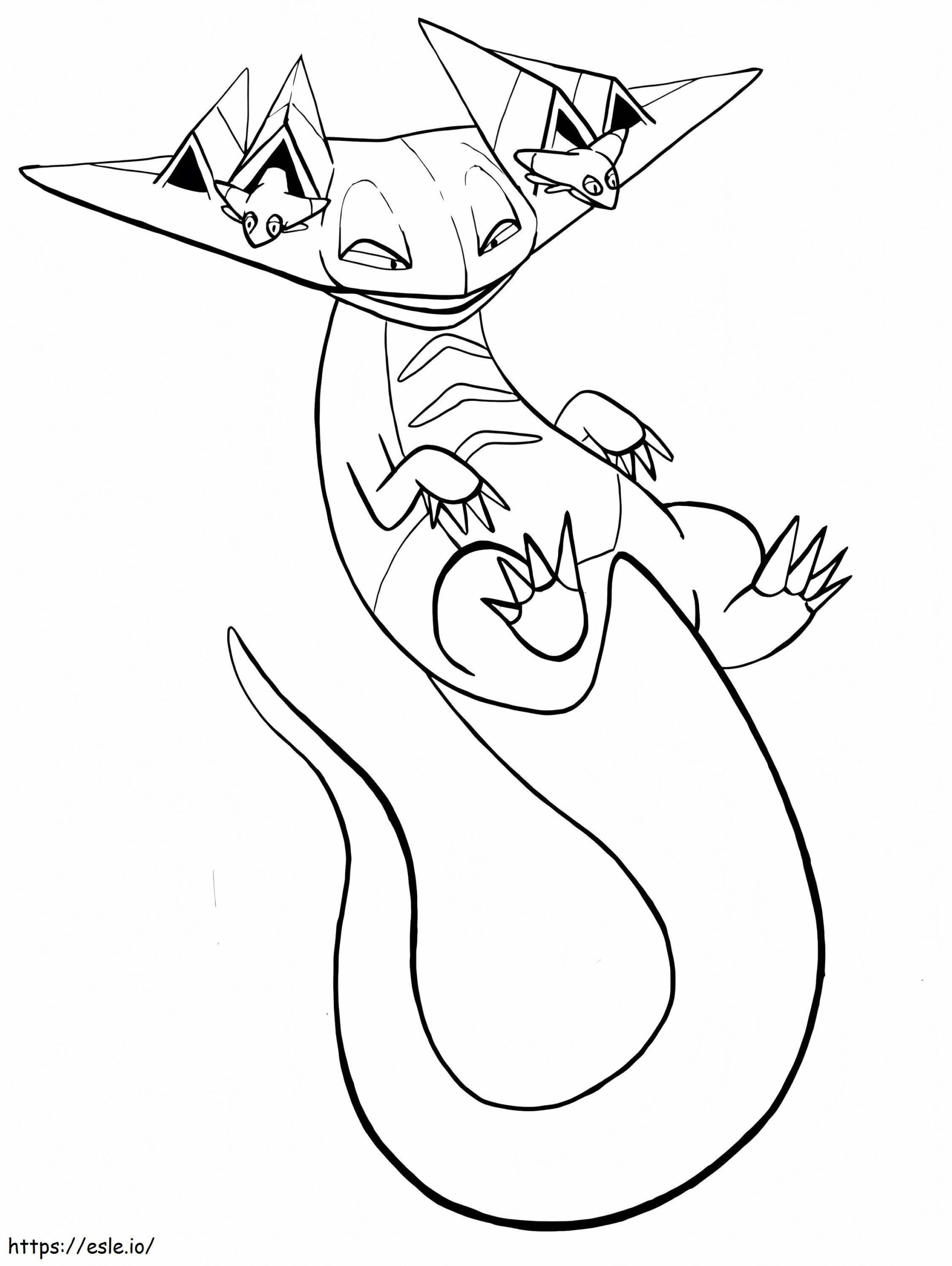 Printable Dragapult Pokemon Coloring Page