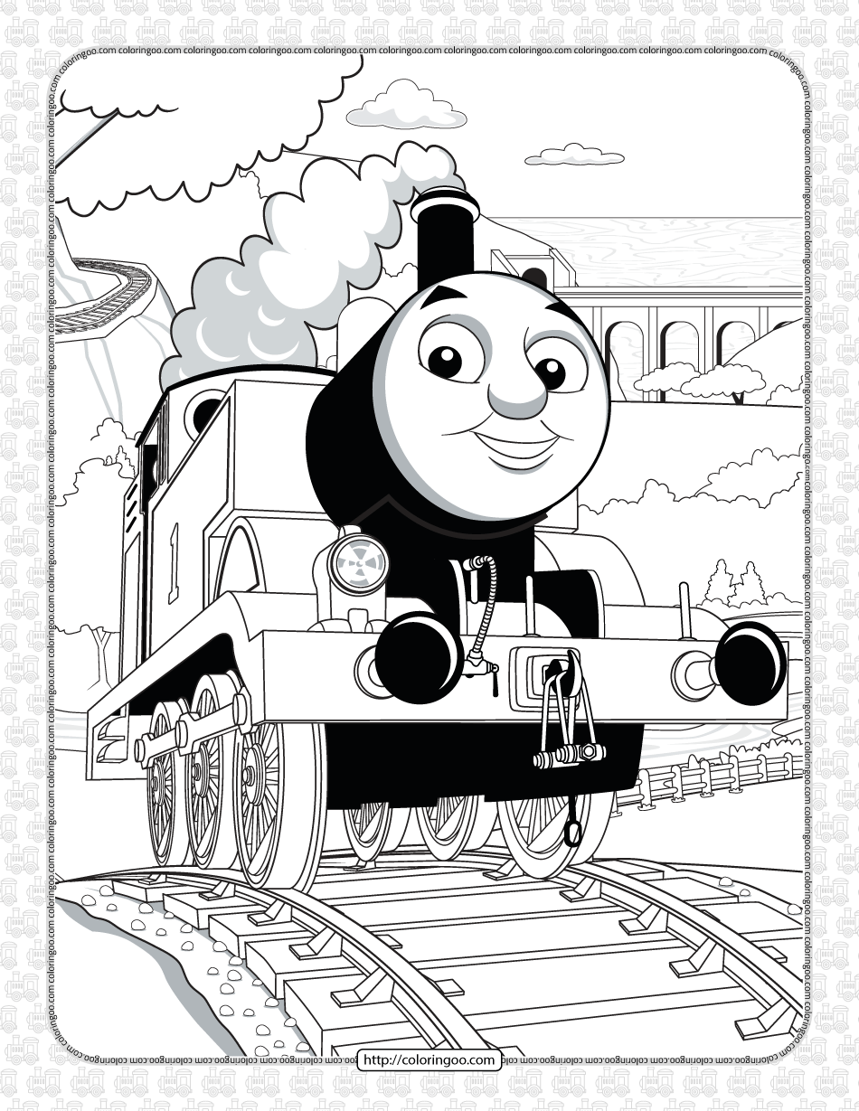Printables Thomas And Friends Coloring Sheet