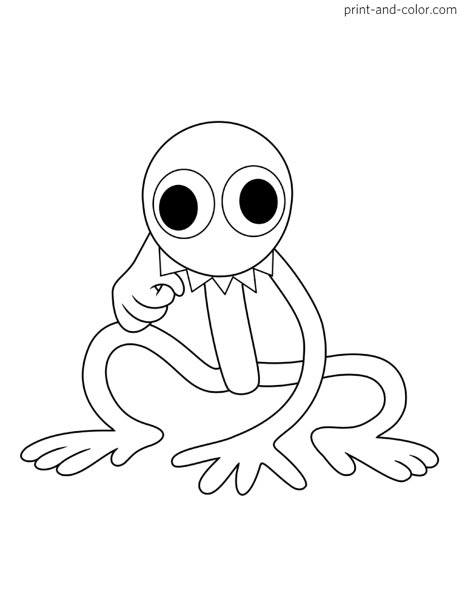 Purple Coloring Pages Printable