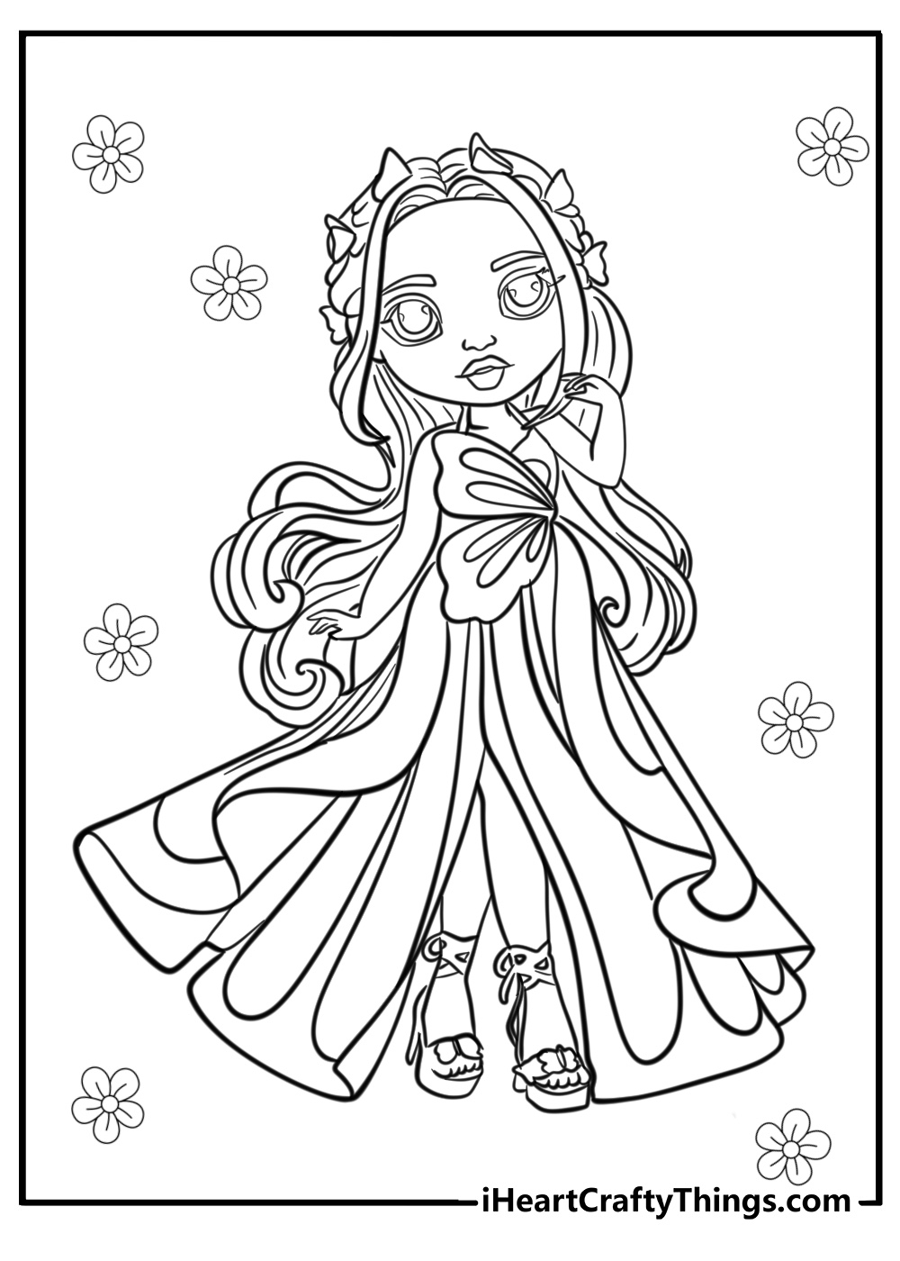 Rainbow High Coloring Pages 26 Free Printables For Kids