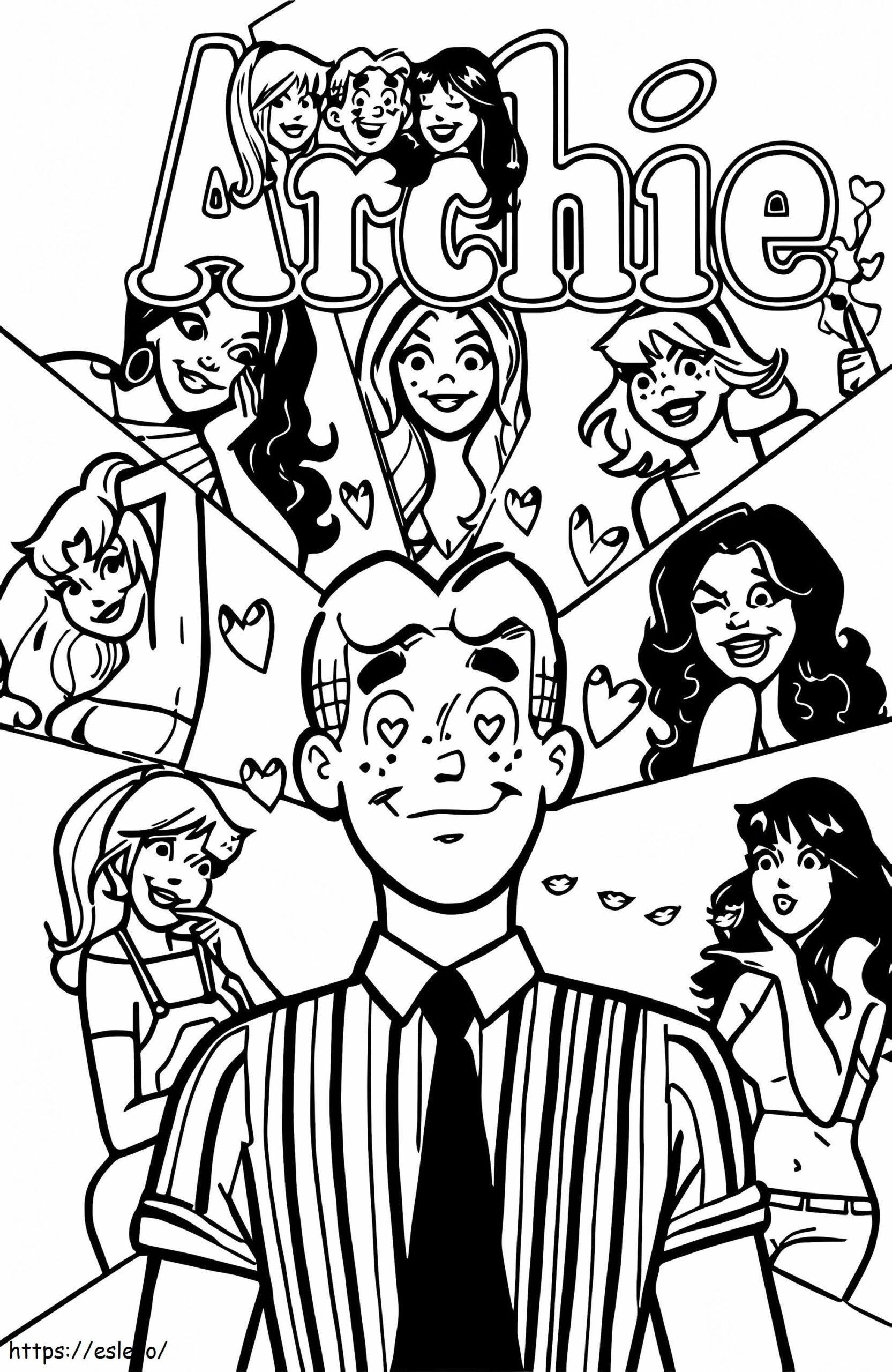 Riverdale 3 Coloring Page