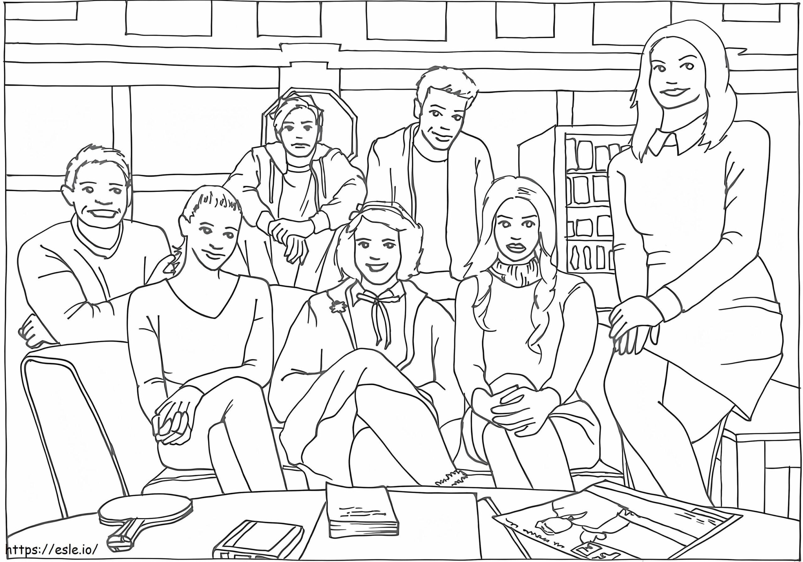 Riverdale Coloring Pages Printable