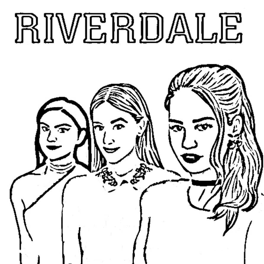 Riverdale Coloring Pages ColoringLib