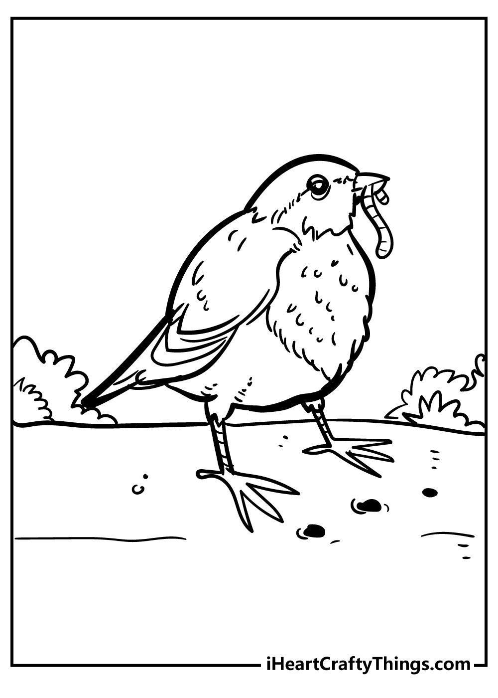 Robin Coloring Pages 100 Free Printables 