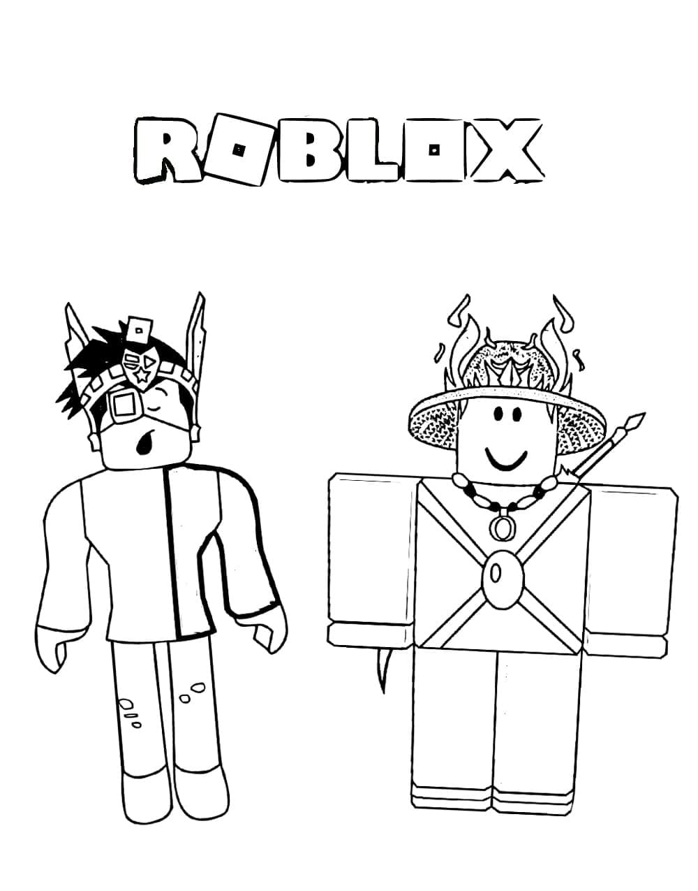 Dantdm Roblox Coloring Page Printable