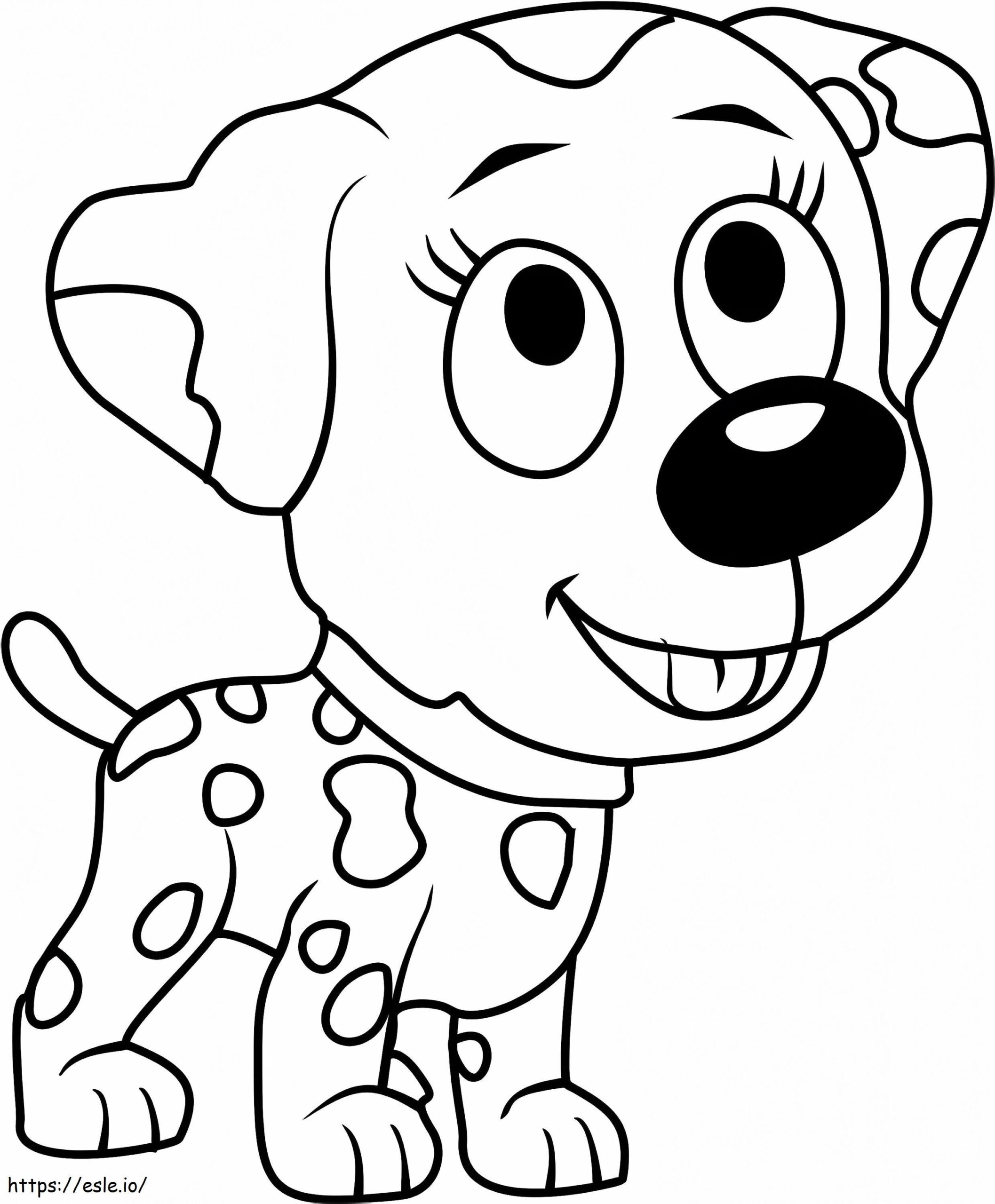 Roxie From Pound Puppies Coloring Page