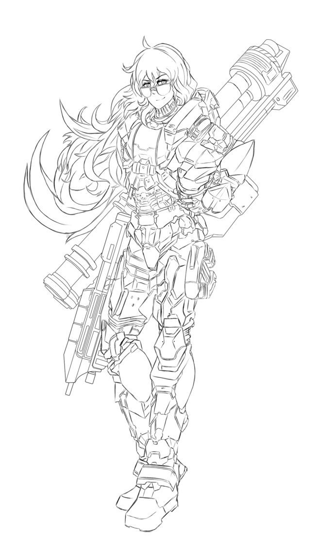 Free Printable Rwby Coloring Page Printable