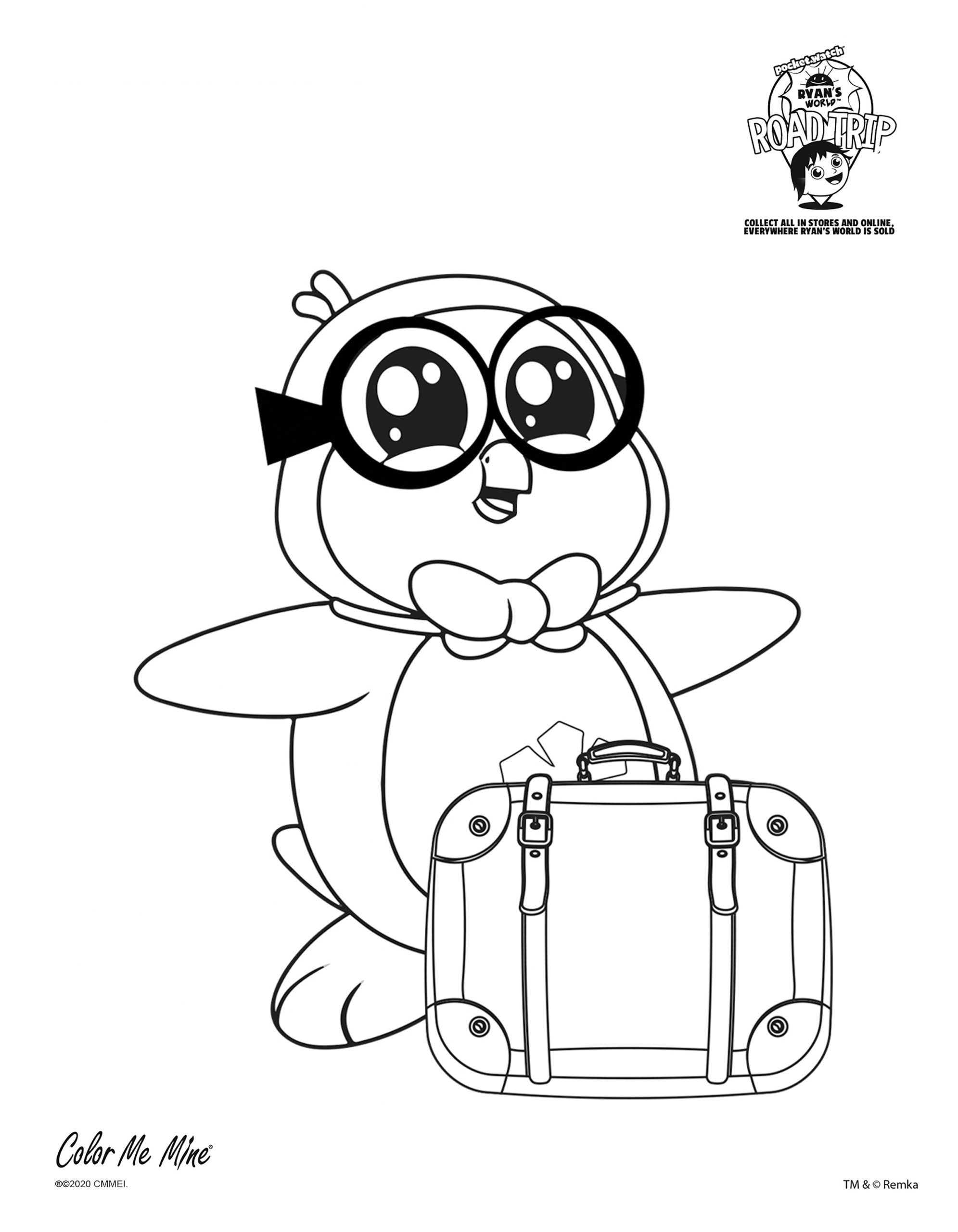 Gus The Gummy Gator Coloring Page