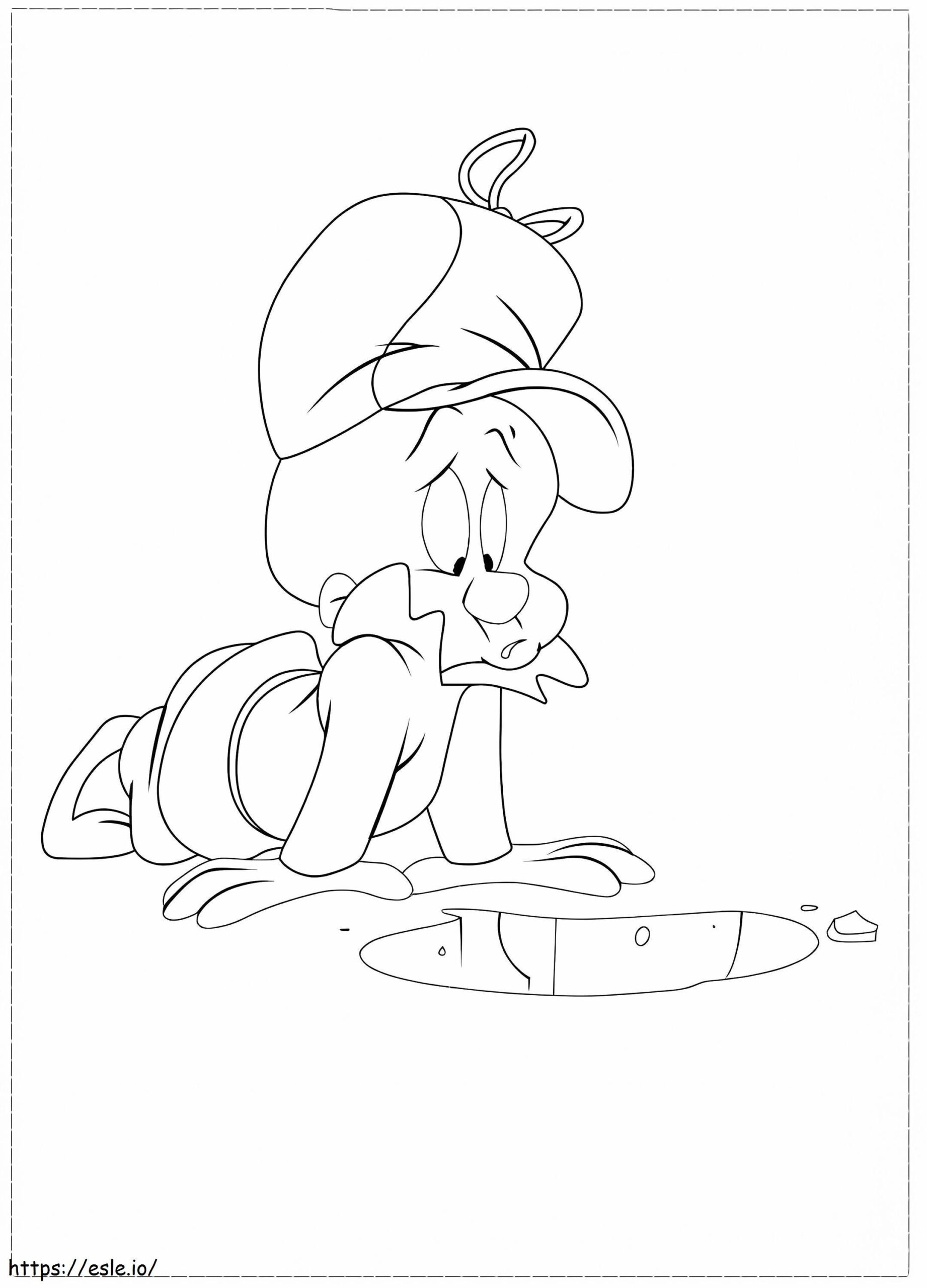 Angry Elmer Fudd Coloring Page Printable
