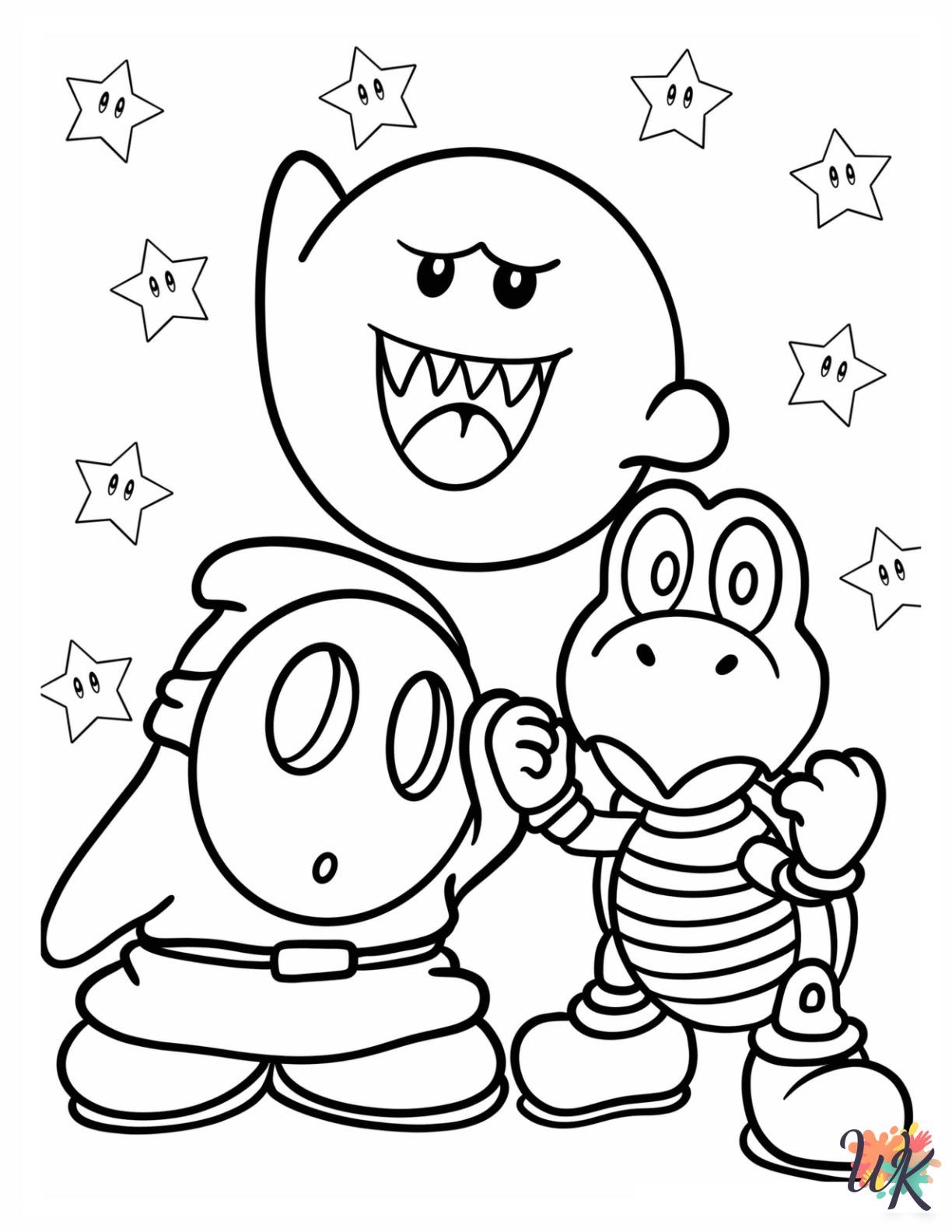 Shy Guy Coloring Pages