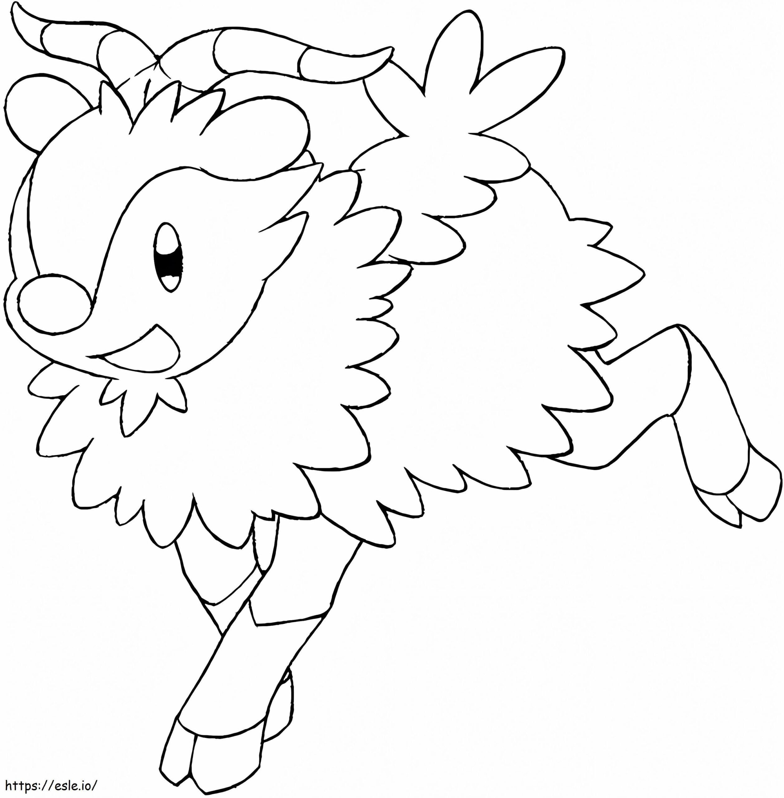 Hoppip Gen 2 Pokemon Coloring Page